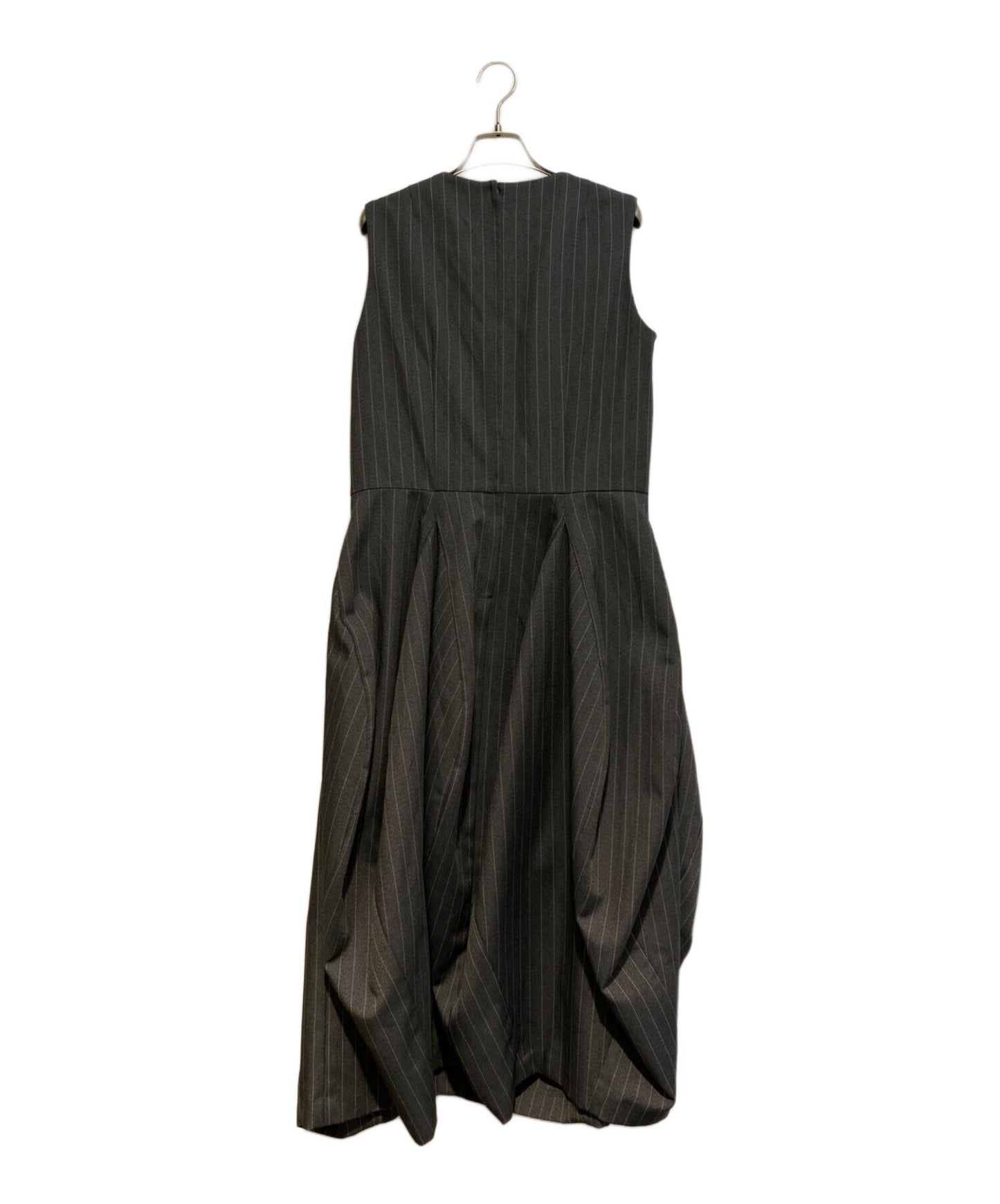 [Pre-owned] COMME des GARCONS COMME des GARCONS 24SS Pinstripe balloon dress RM-O003/AD2023