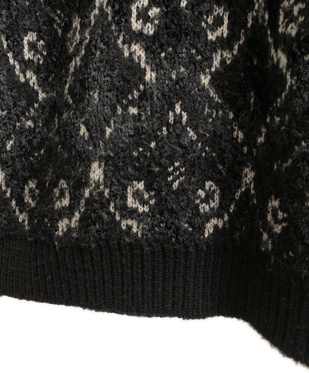 [Pre-owned] JUNYA WATANABE COMME des GARCONS 18AW V-neck knit JB-N014/AD2018