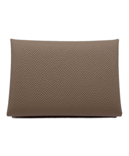 [Pre-owned] HERMES Calviduo / Card Coin Case
