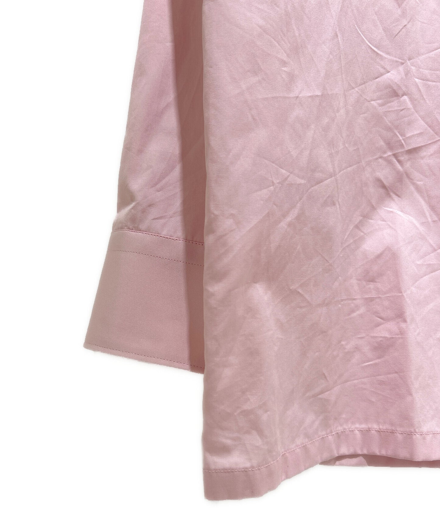 [Pre-owned] PRADA Cleric Shirt/Regular Collar Shirt/Long Sleeve Shirt/Long Sleeve Shirt UCN521 S232 14JW