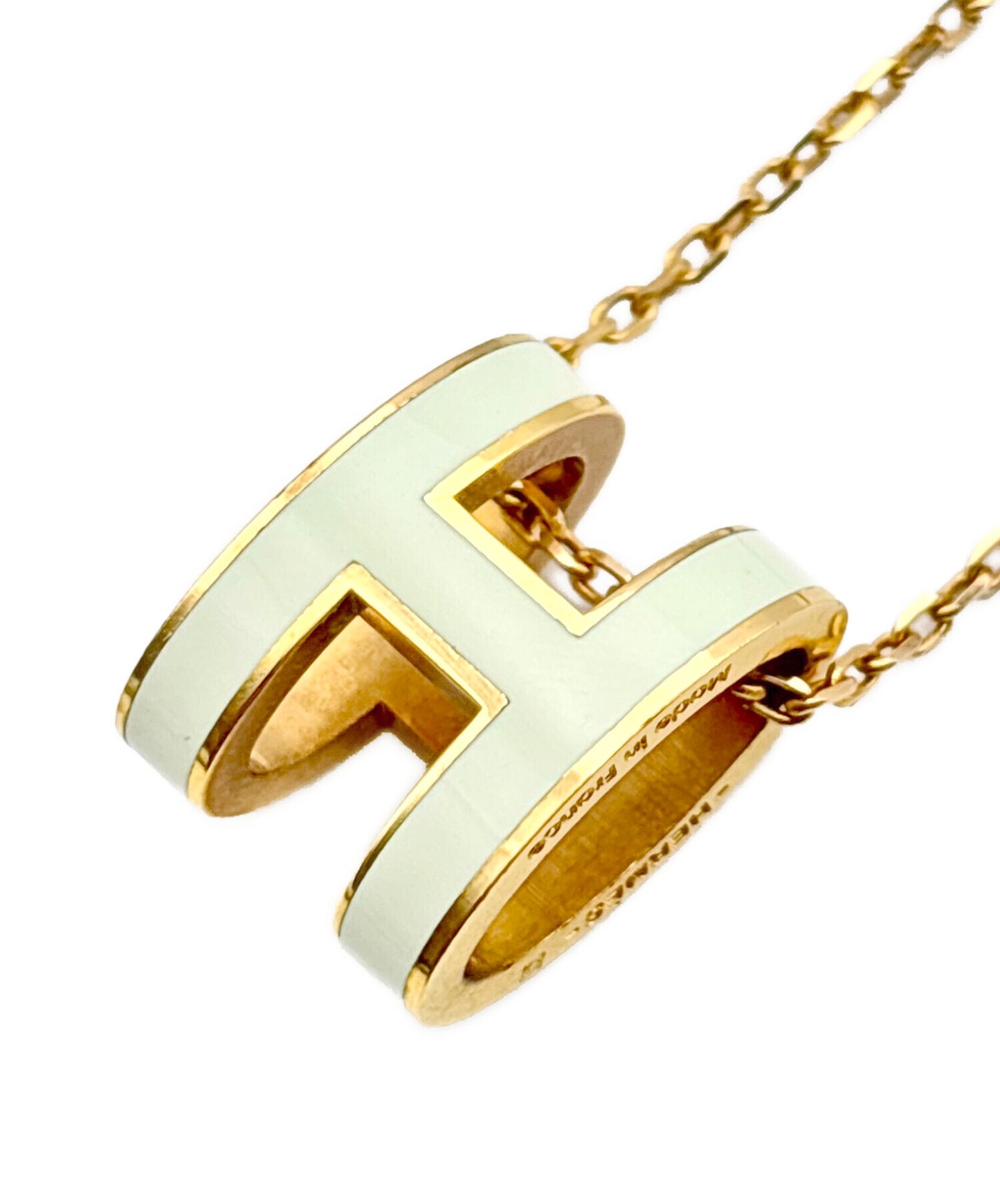 [Pre-owned] HERMES Pop H Necklace / Pop H Necklace / Pop Ash Necklace H147992F 055