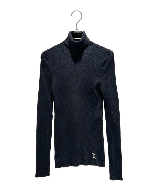 [Pre-owned] LOUIS VUITTON Logo Turtleneck Knit RW211W IQS FGKL22 / Wool / Silk RW211W IQS FGKL22