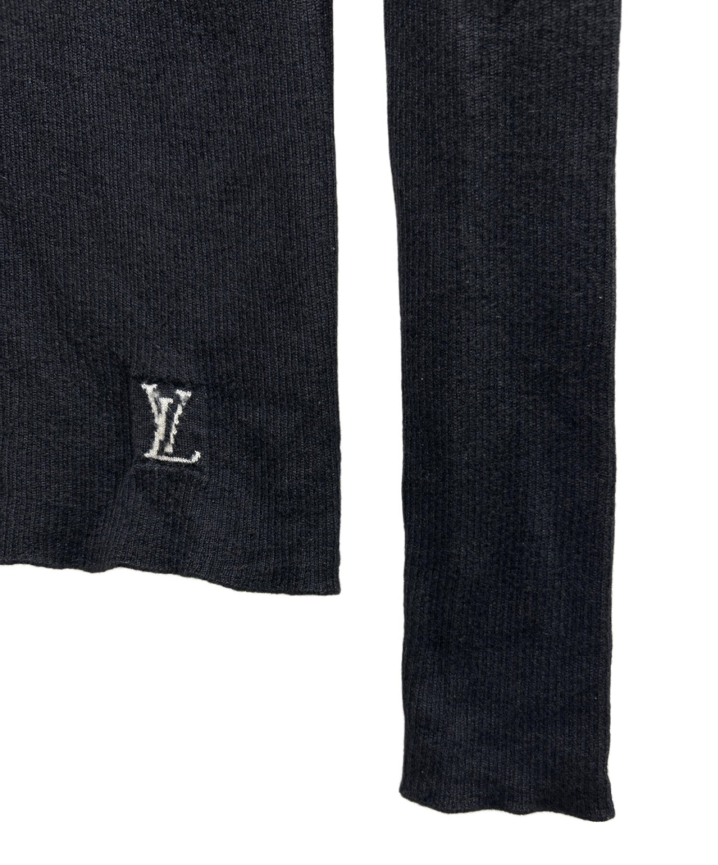[Pre-owned] LOUIS VUITTON Logo Turtleneck Knit RW211W IQS FGKL22 / Wool / Silk RW211W IQS FGKL22