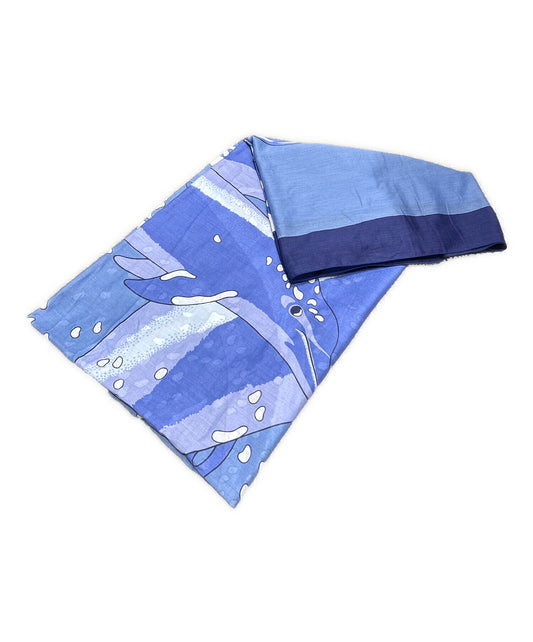 [Pre-owned] HERMES Large Scarf Dolphin Motif/Stole