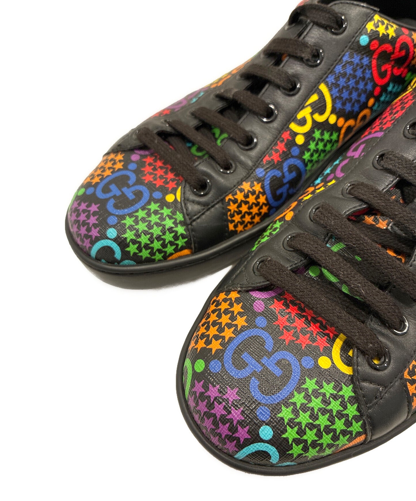 [Pre-owned] GUCCI GG Psychedelic Low Cut Sneakers 610085 610085