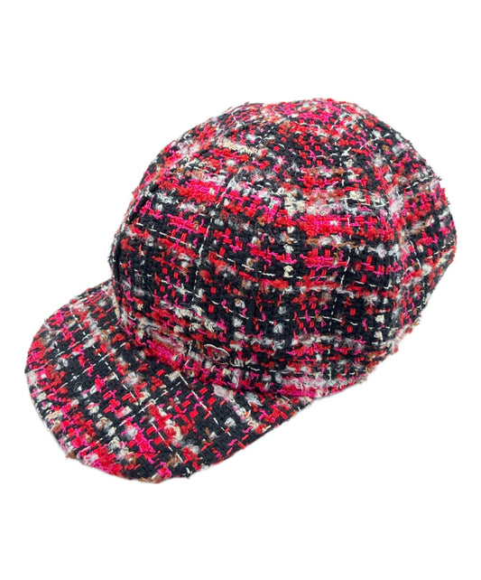 [Pre-owned] CHANEL tweed cap AAA224B17213