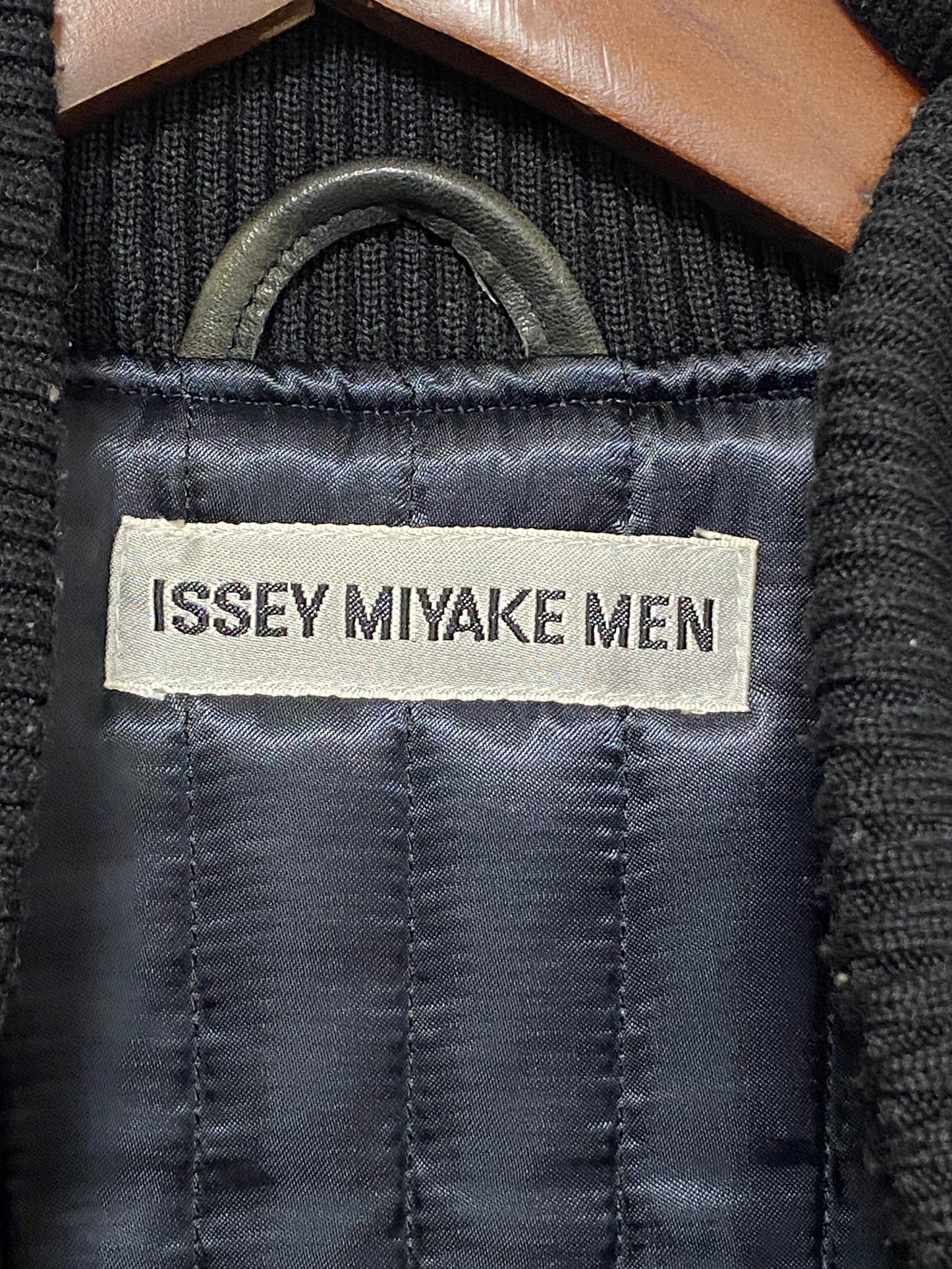 Issey Miyake × Takashi Murakami 02SS Motif Patch Varsity Jacket ME01-FC619