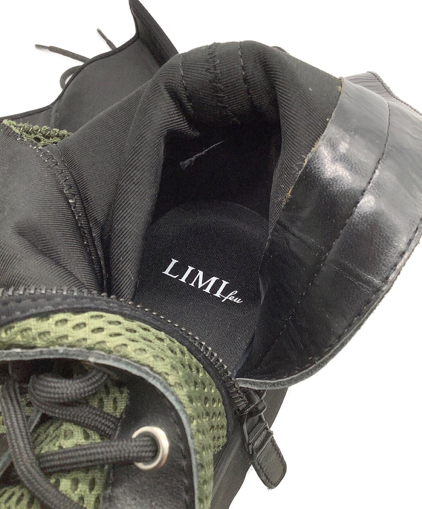 [Pre-owned] LIMI feu Mesh Switching Long Boots