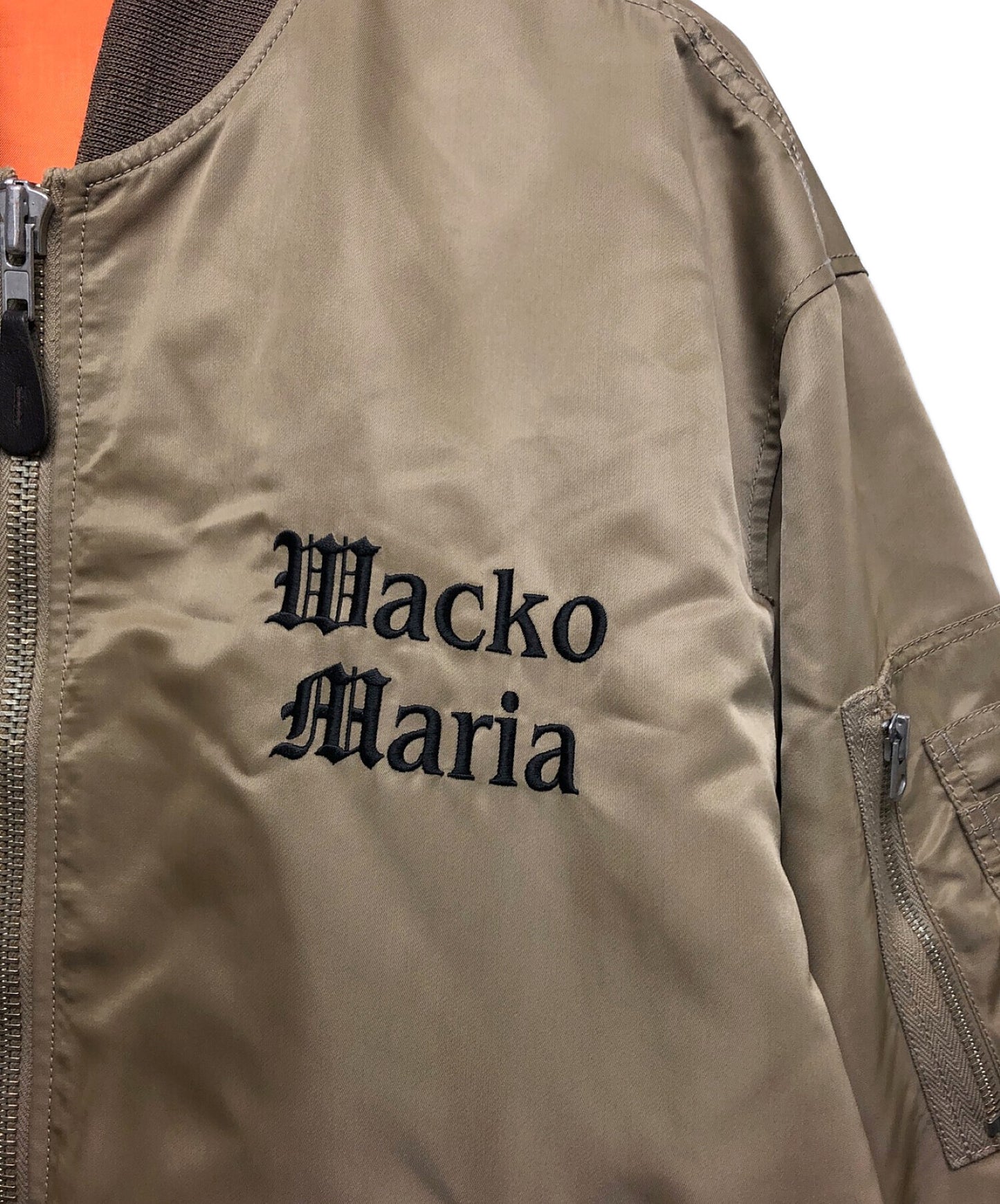 [Pre-owned] WACKO MARIA MA-1 FLIGHT JACKET (TYPE-2) 23SS-WMO-ML02