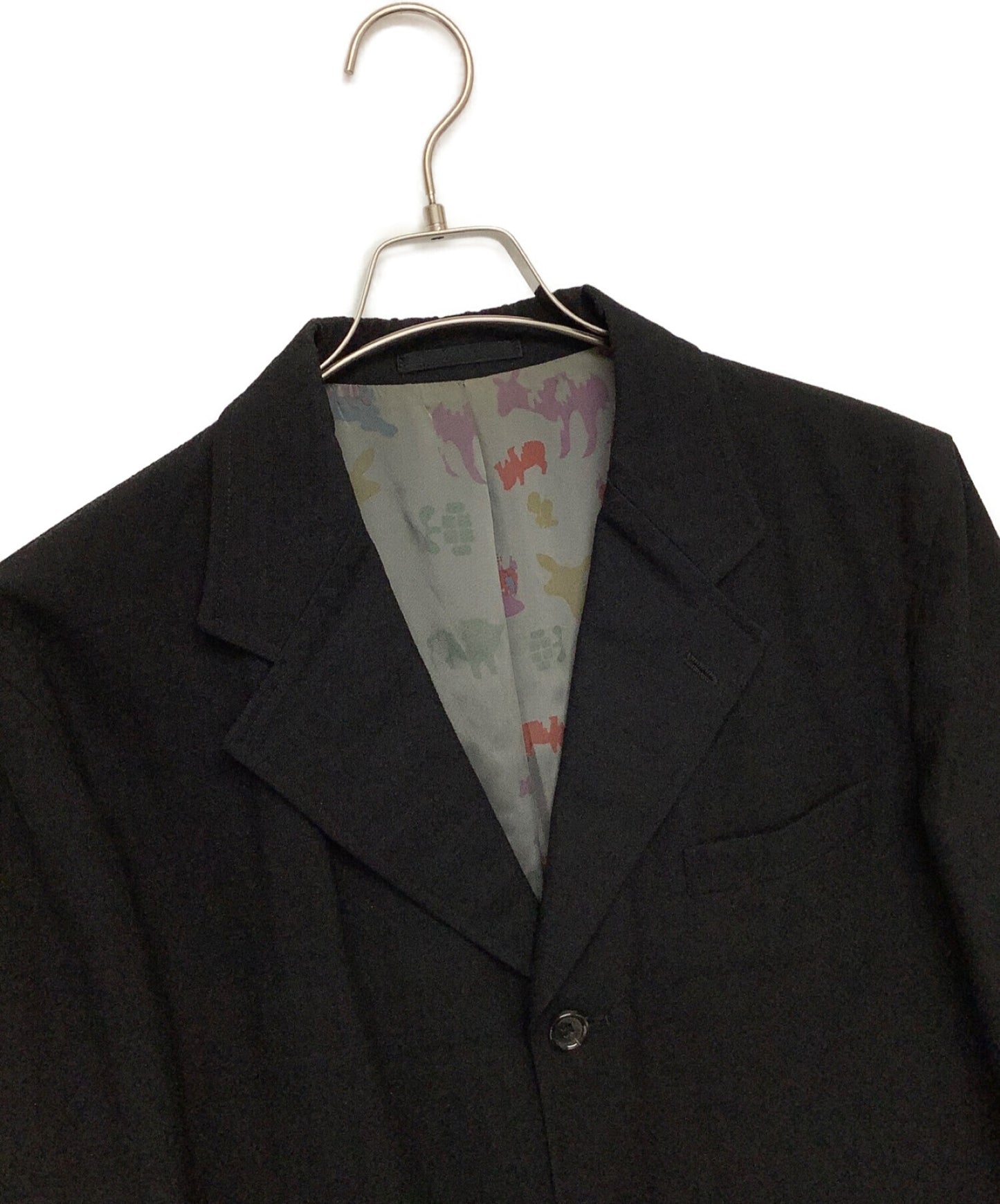 Comme des Garcons Homme Tailored Jacket with Bambi 패턴 라이닝 hk-j042
