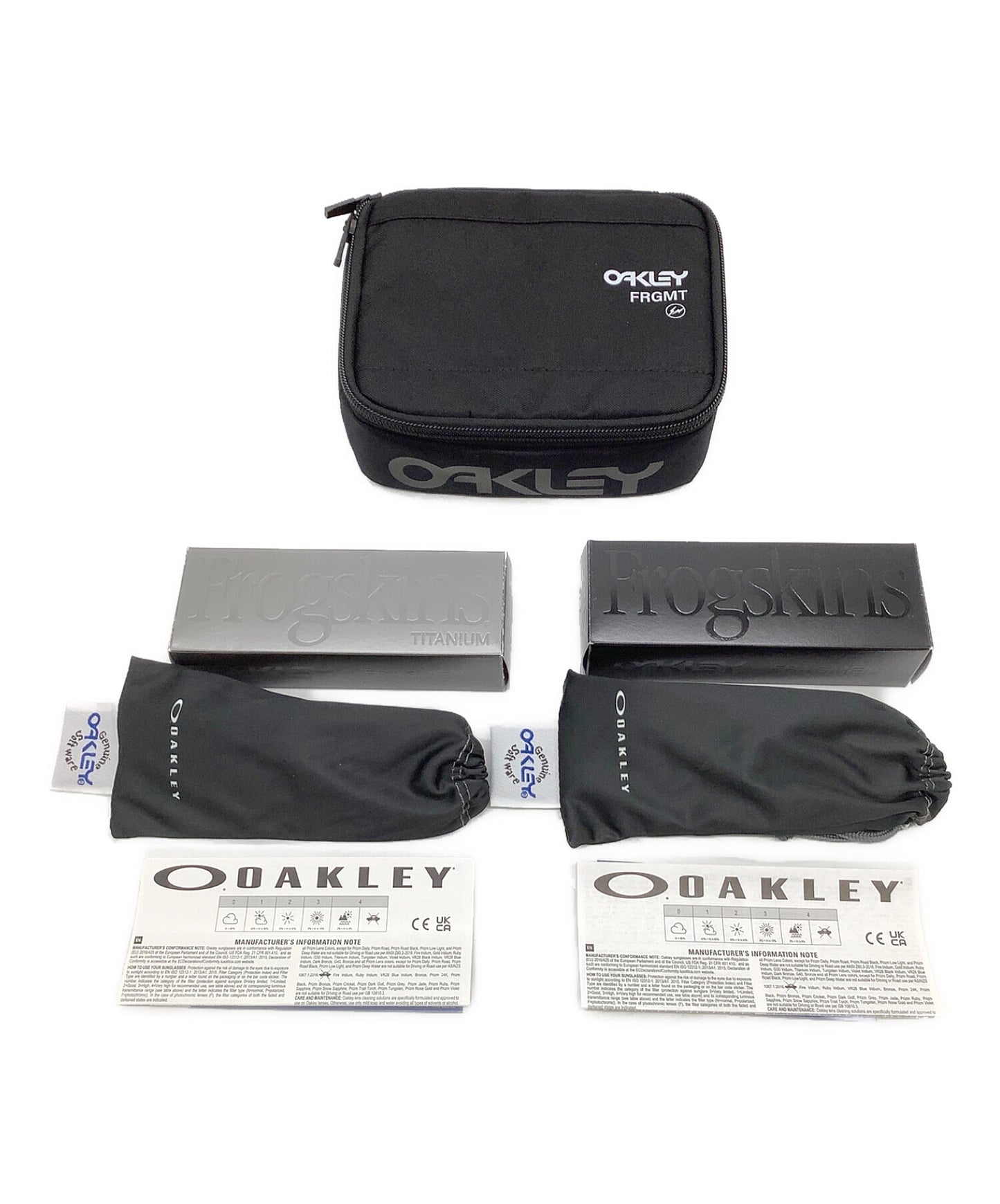 Oakley X 조각 디자인 선글라스 0OO6044