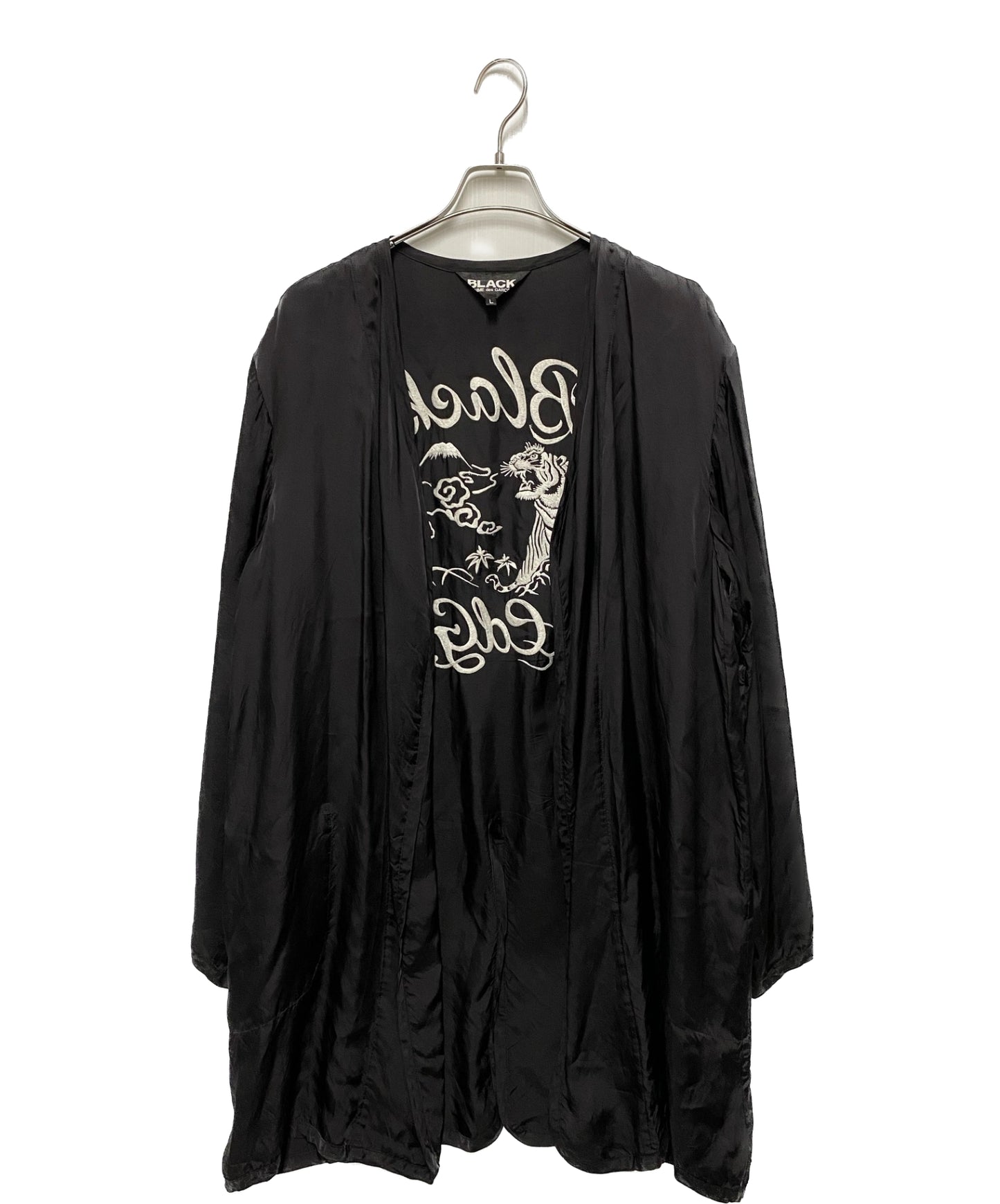 [Pre-owned] BLACK COMME des GARCONS Back Embroidery Liner Coat