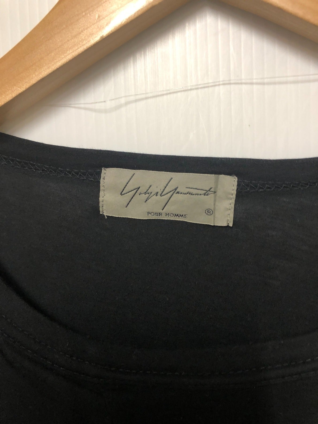 Yohji Yamamoto Pour Homme 20SS披肩和縫製HN-T88-880