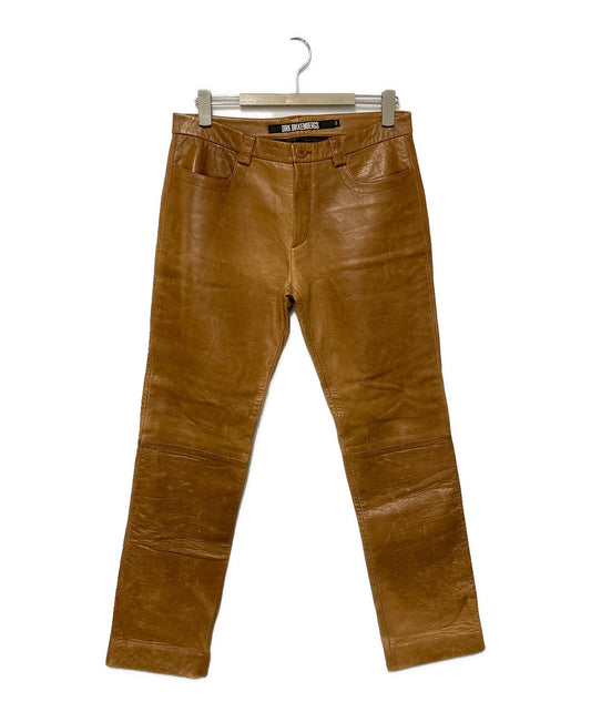 [Pre-owned] DIRK BIKKEMBERGS leather pants