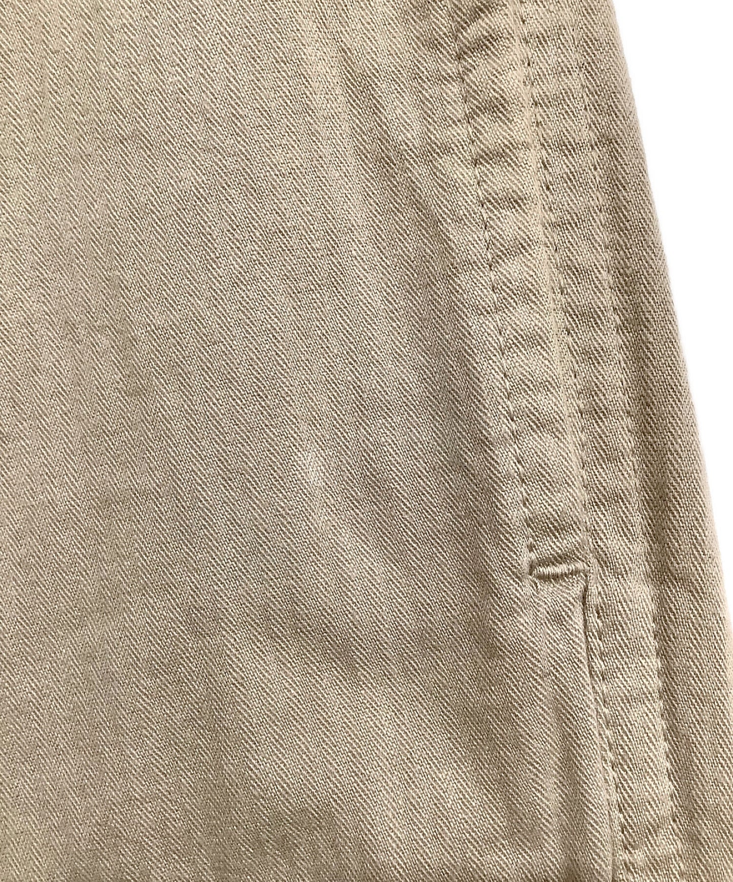 Yohji Yamamoto棉花亞麻sarouel褲子H0-P55-057