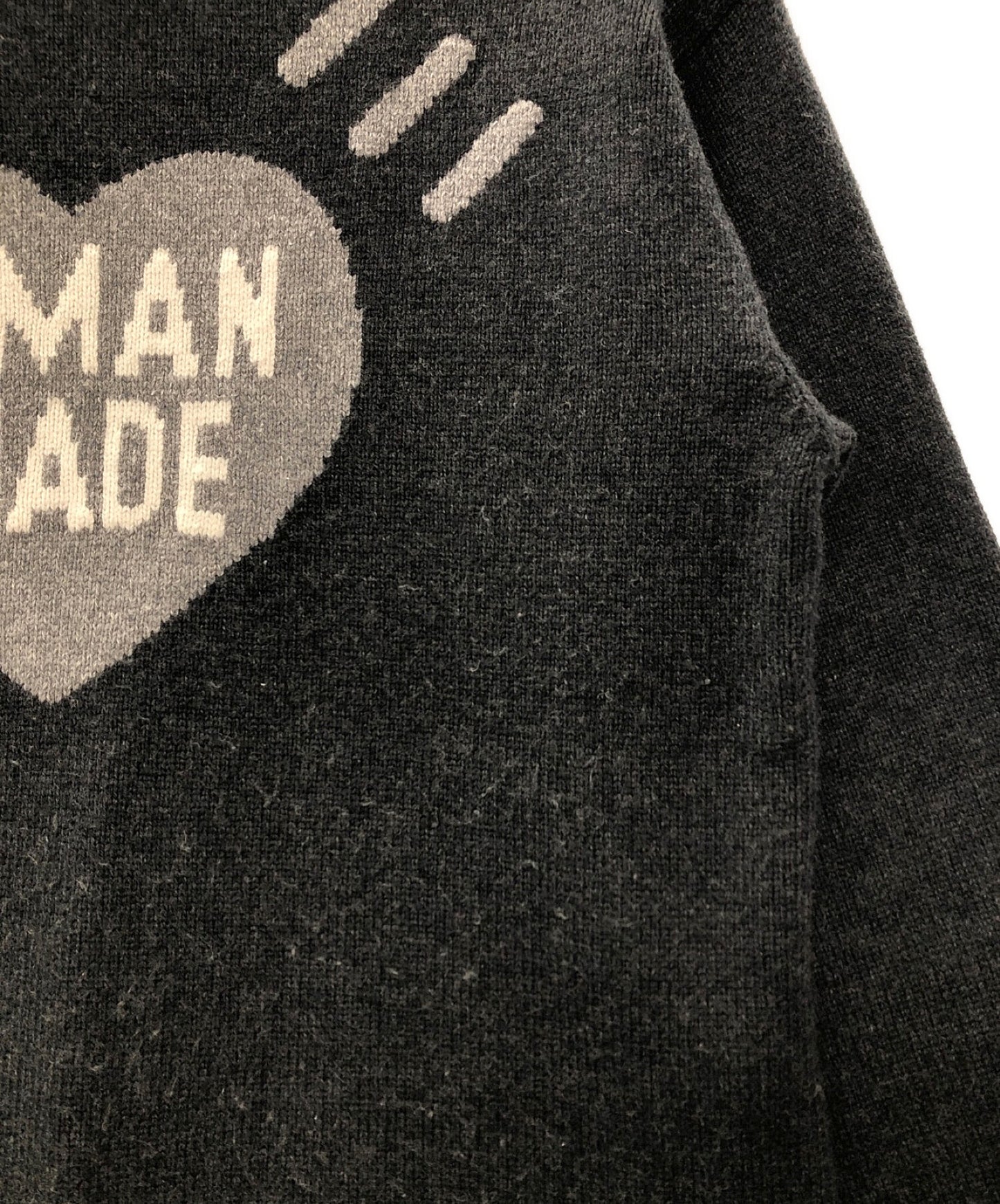 [Pre-owned] HUMAN MADE Heart Knit Sweater