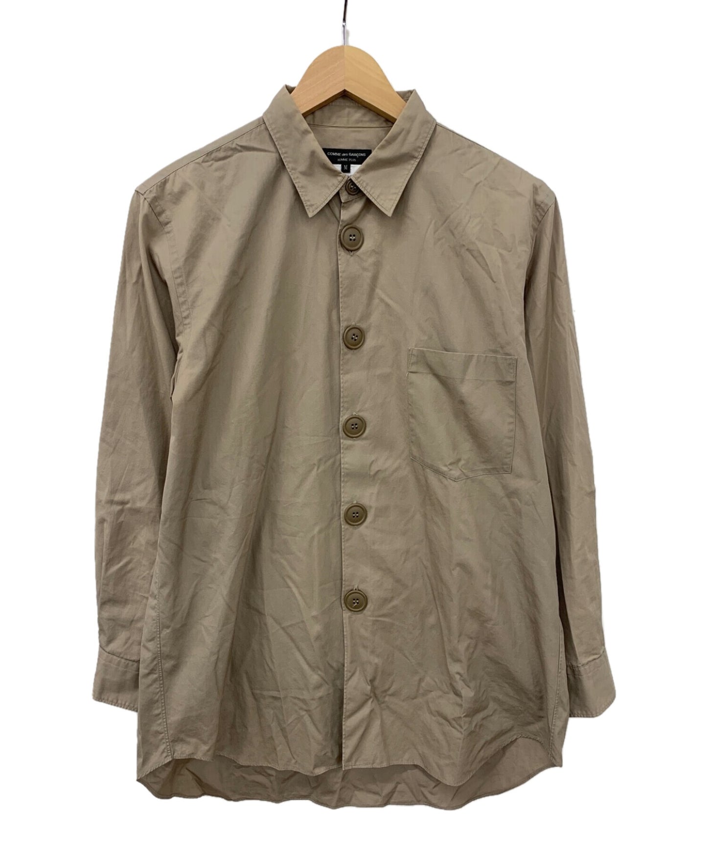 [Pre-owned] COMME des GARCONS HOMME PLUS big-button shirt PA-B022