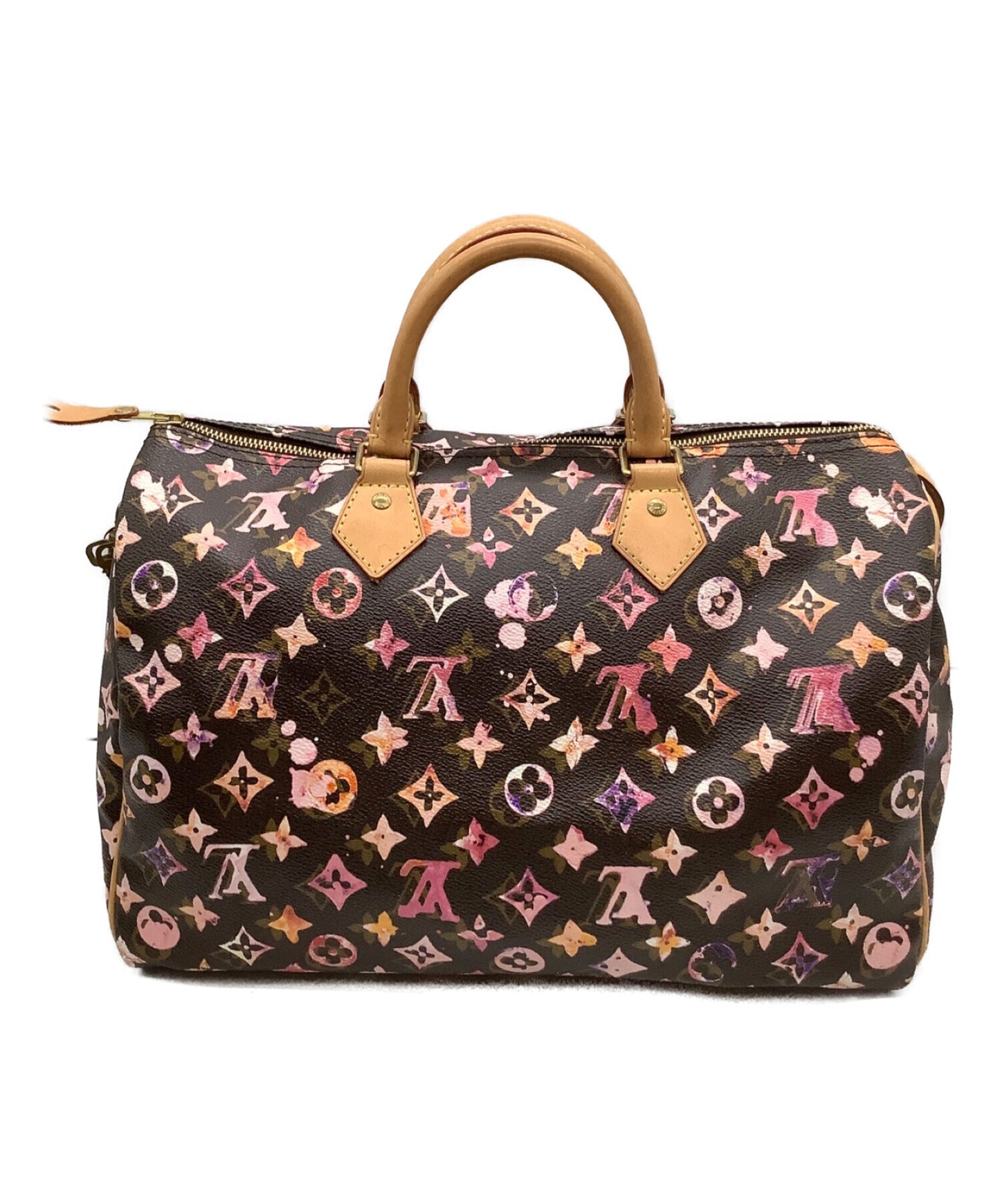 Louis Vuitton Monogram Water Color Speedy 35 Marron M95831