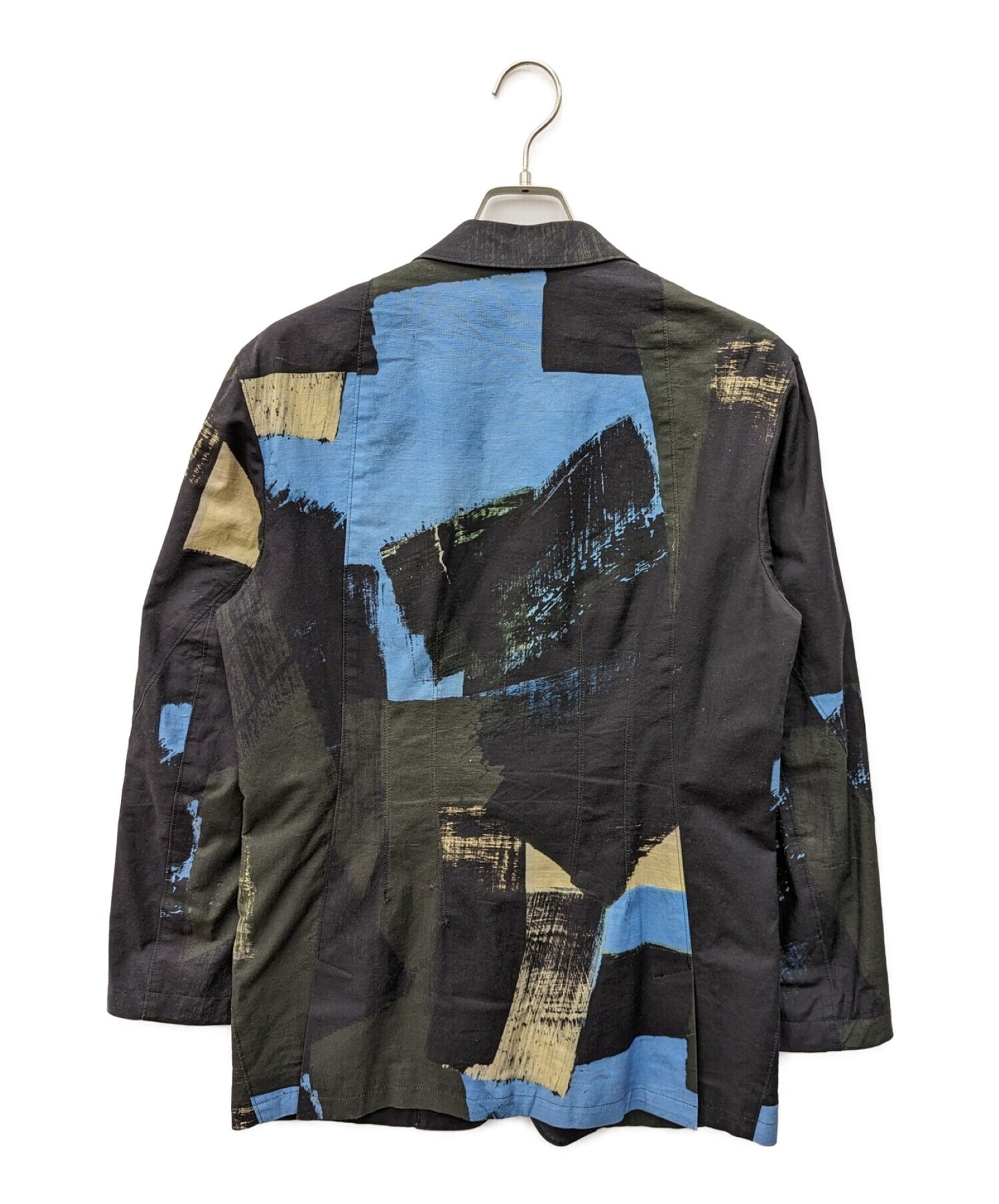 Yohji Yamamoto 페인트 맞춤 재킷 HO-J65-023-1-03