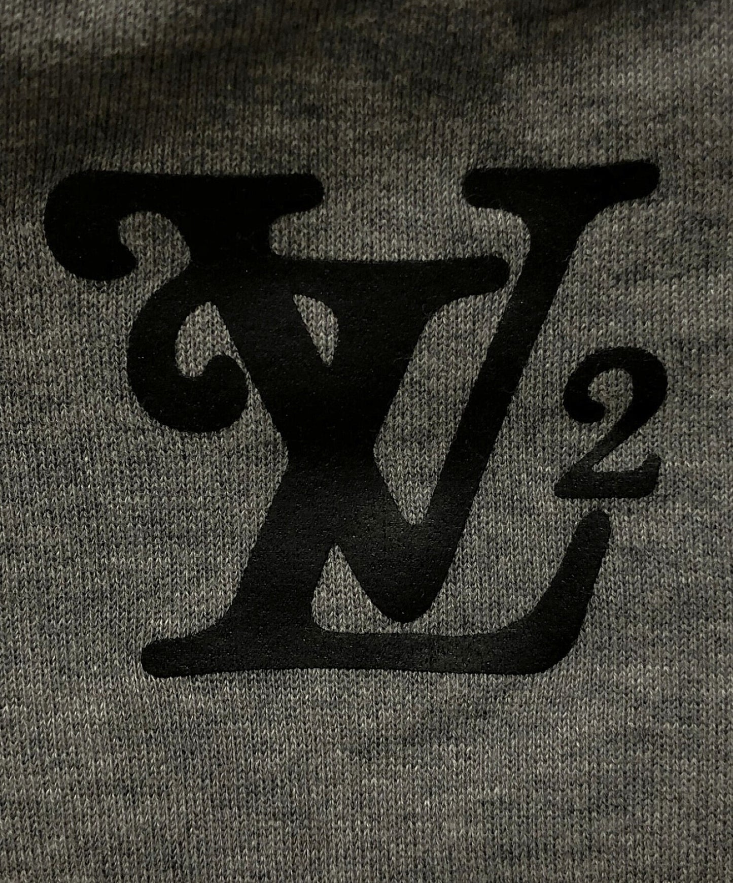 Louis Vuitton x Nigo Squared Grey Crewneck Sweatshirt