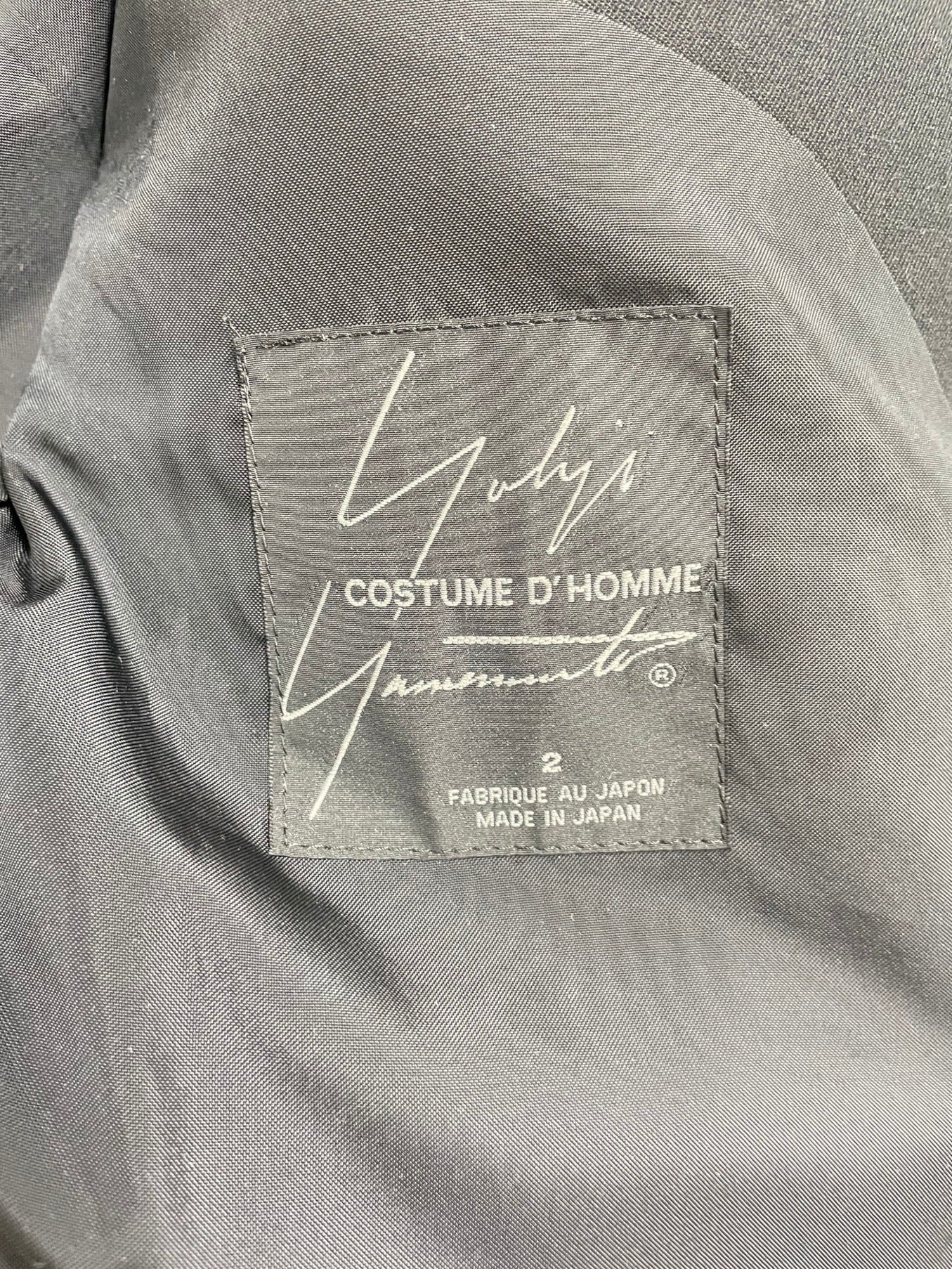 Yohji Yamamoto Pour Homme 2B夾克HH-J86-150
