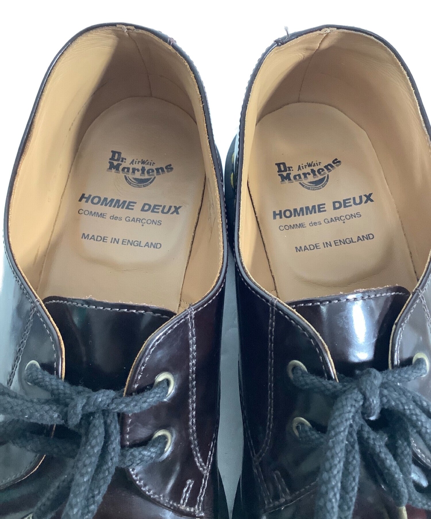 Pre owned Dr.Martens COMME des GARCONS two hole shoes Archive Factory