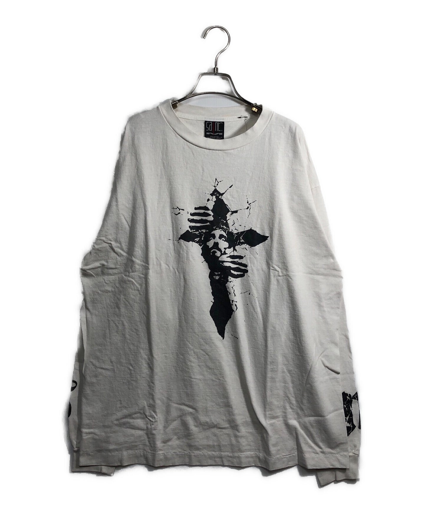 大放出セール SAINT MICHAEL SS TEE/GO TO/BLACK(SM-S22 - トップス