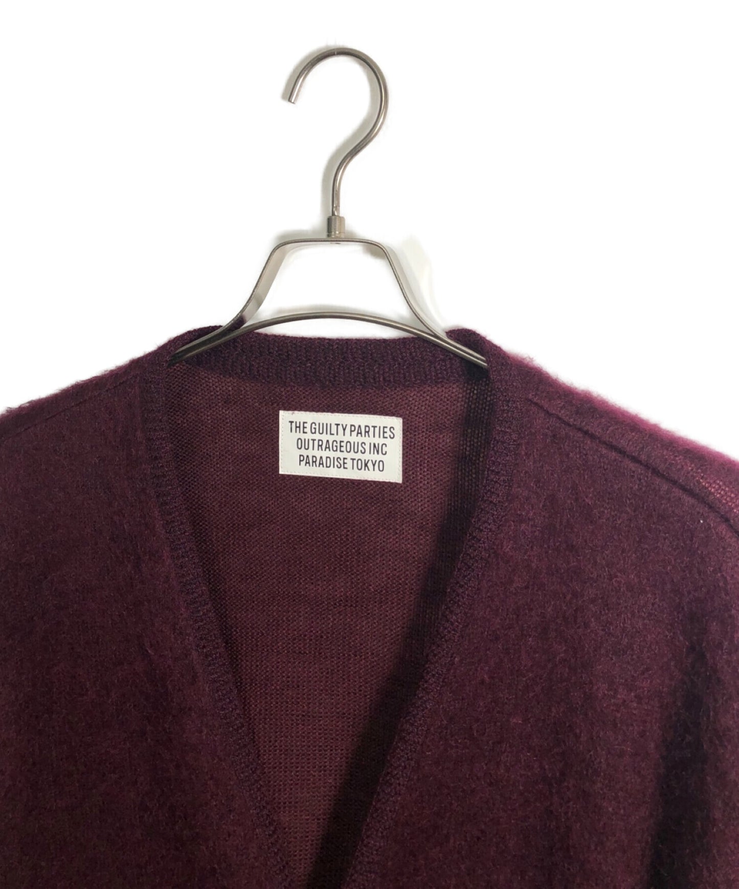 Wacko Maria Mohair Cardigan 22FW-WMK-KN06