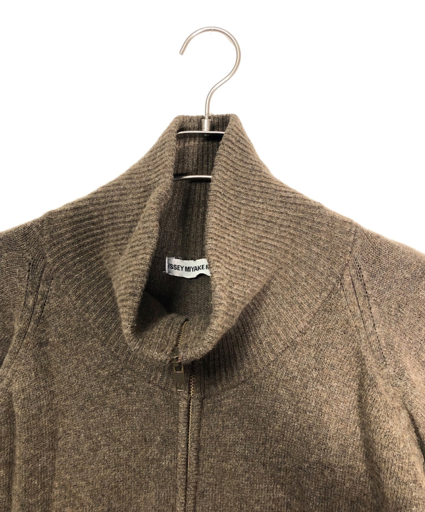 [Pre-owned] ISSEY MIYAKE Zip Knit Cardigan ME73KM003