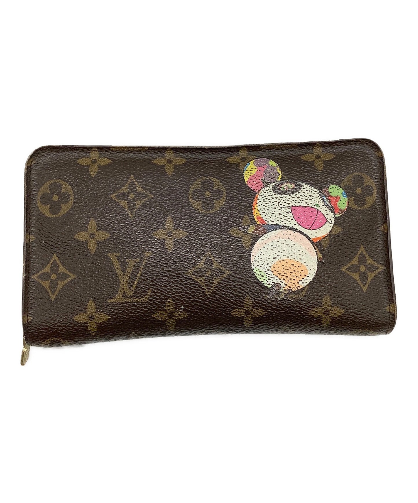 路易·威登（Louis Vuitton）×takashi Murakami会标Panda Portmone Zip/Long Wallet M61729