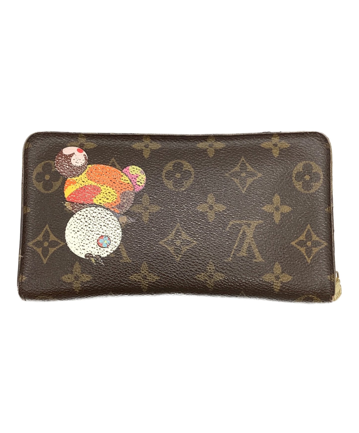 路易·威登（Louis Vuitton）×takashi Murakami会标Panda Portmone Zip/Long Wallet M61729