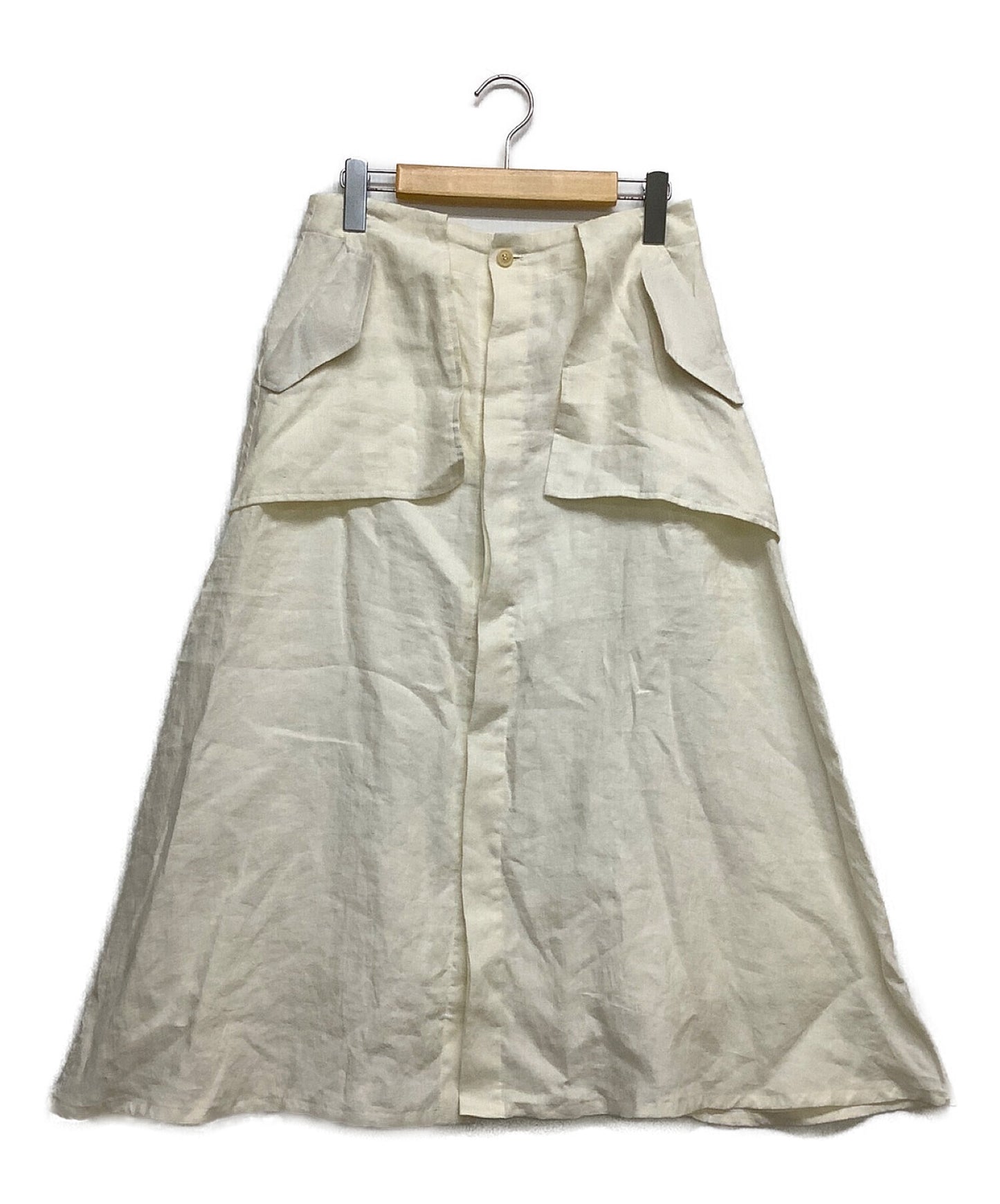 [Pre-owned] YOHJI YAMAMOTO linen skirt YO-S11-303