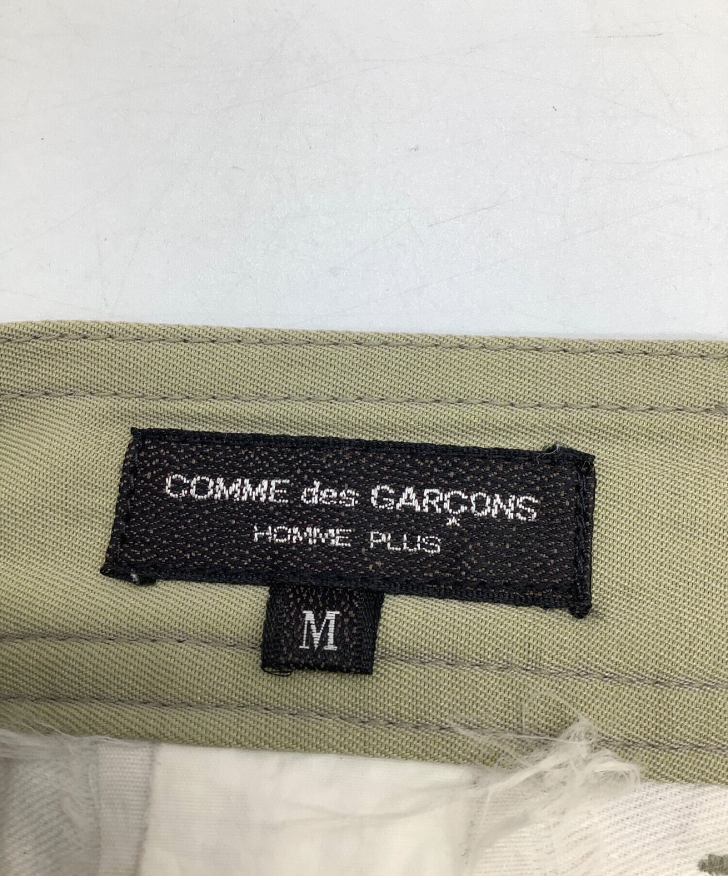 [Pre-owned] COMME des GARCONS zip pants