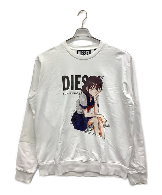 [Pre-owned] DIESEL "Magical Girl Anarchy" Printed Sweatshirts JUN INAGAWA Collaboration