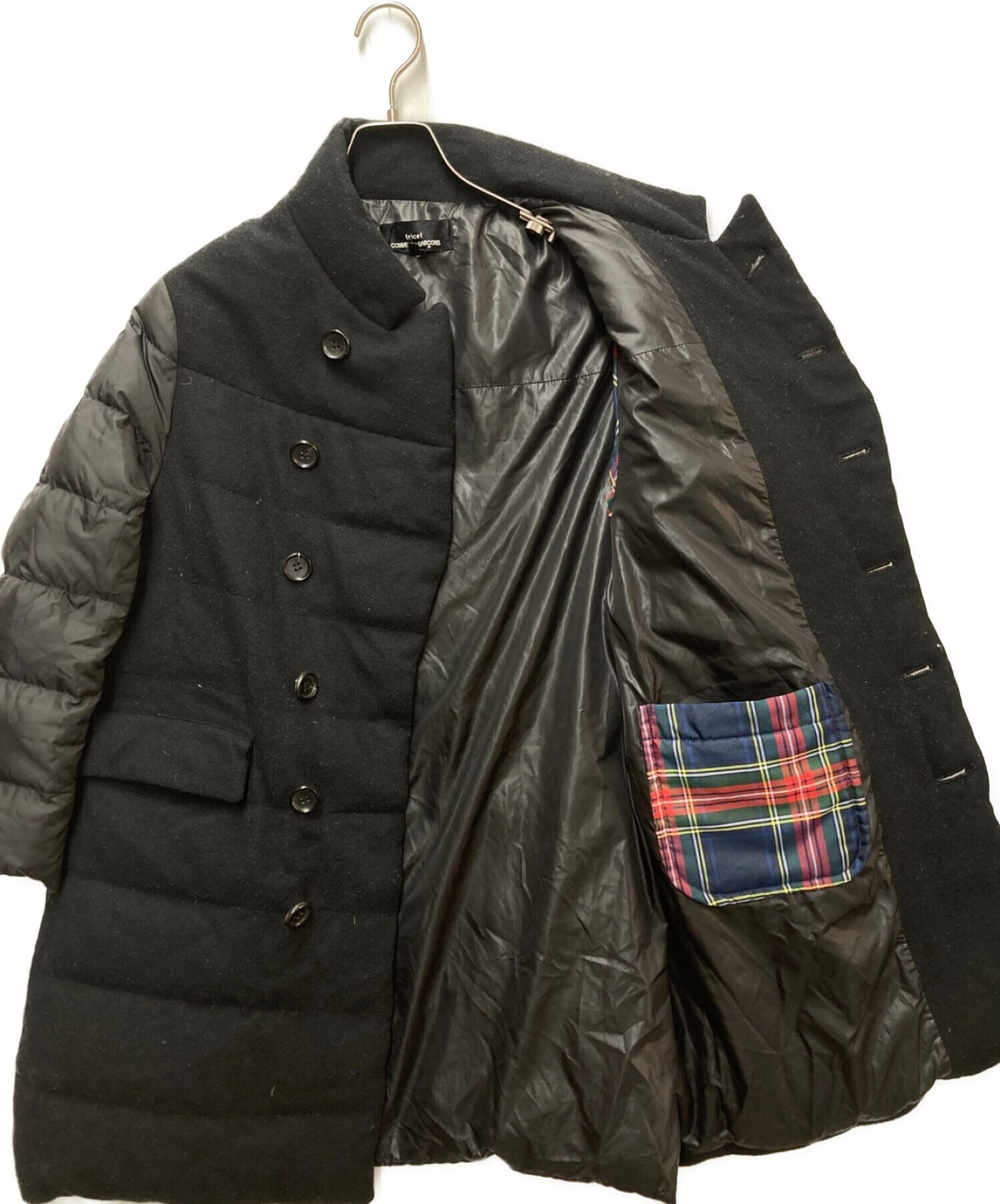 [Pre-owned] tricot COMME des GARCONS Melton Switching Down Coat TR-C004