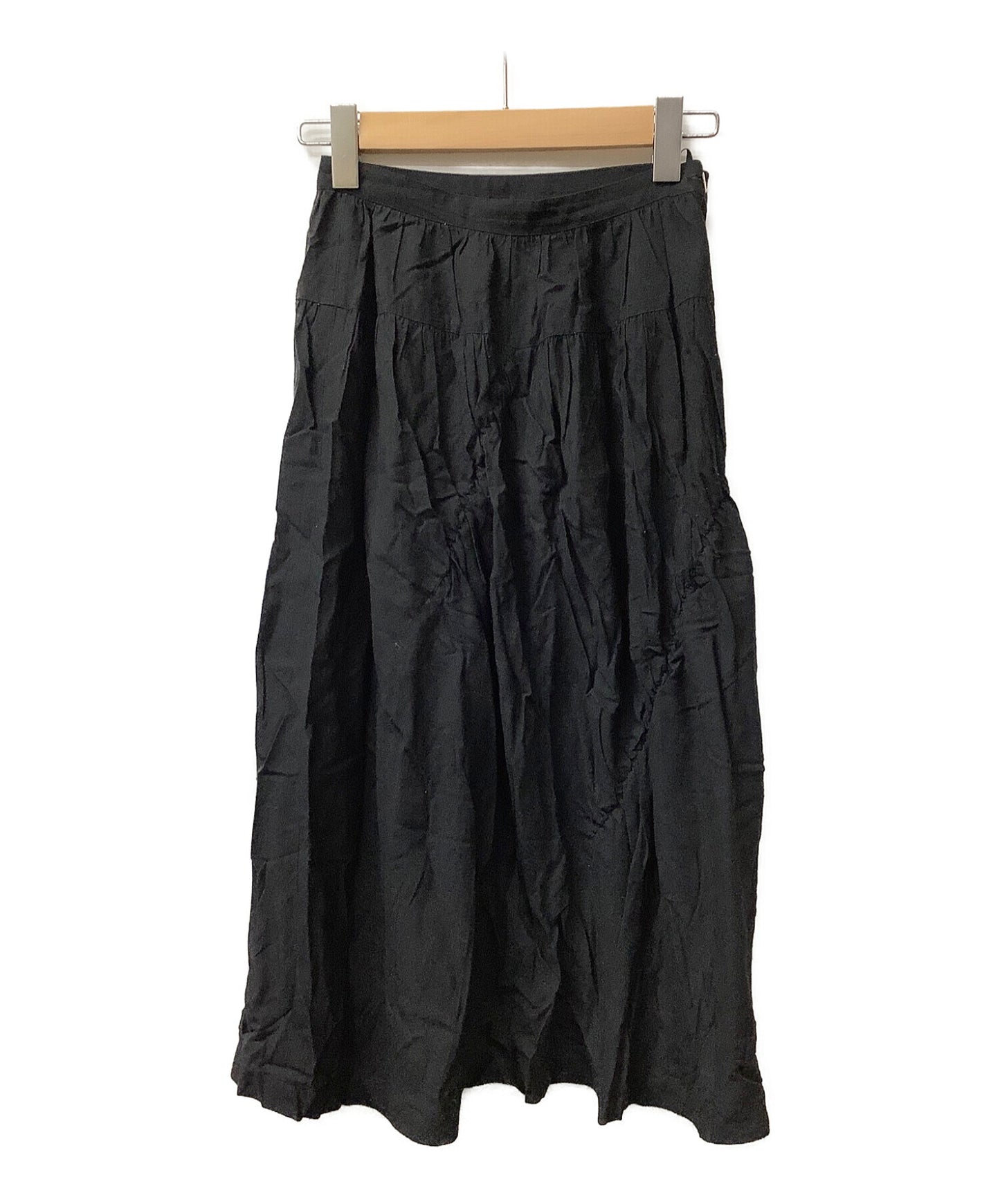 [Pre-owned] COMME des GARCONS maxi-skirt S-050640
