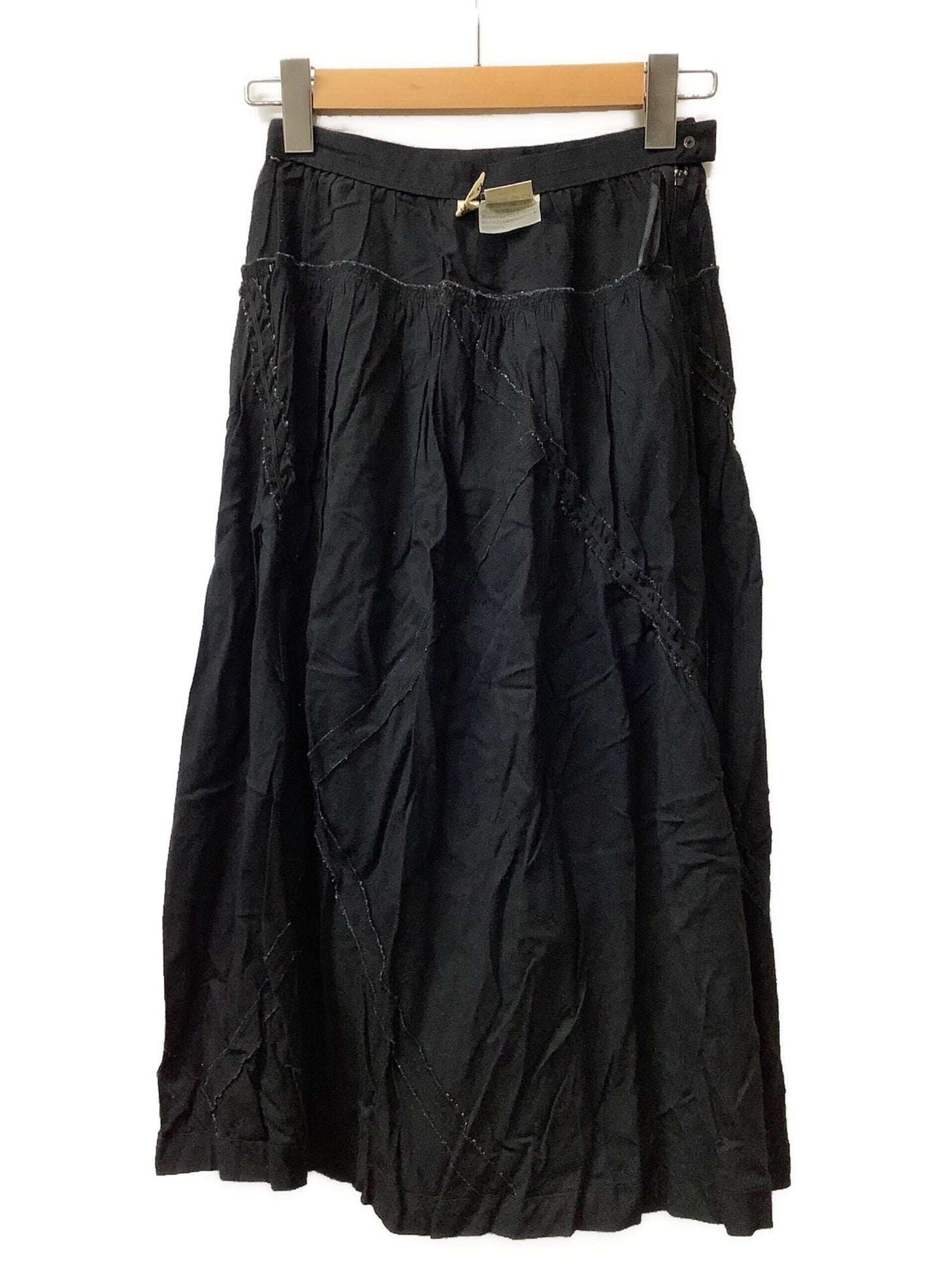 [Pre-owned] COMME des GARCONS maxi-skirt S-050640