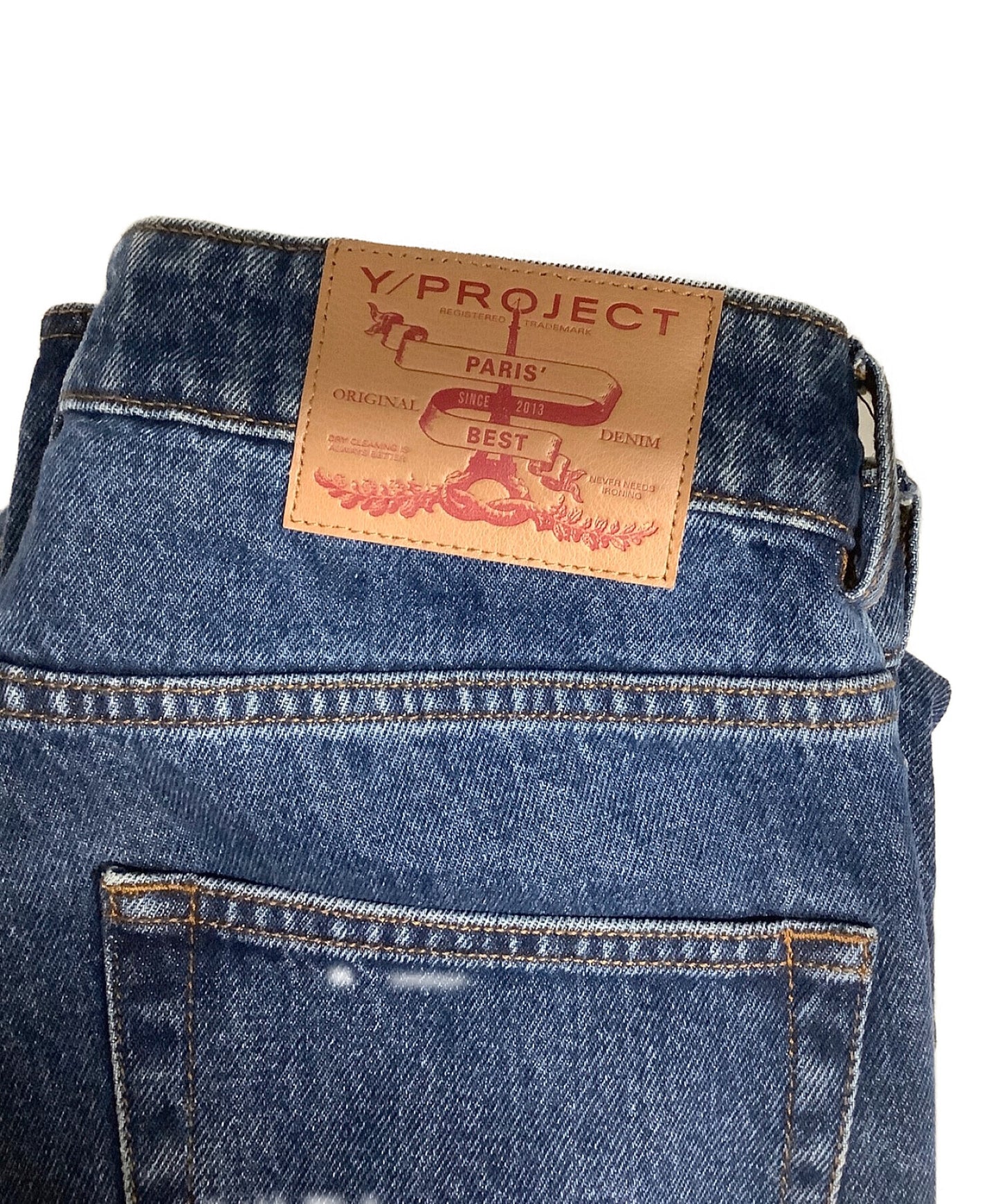 Y. Project Multi Cuff牛仔褲