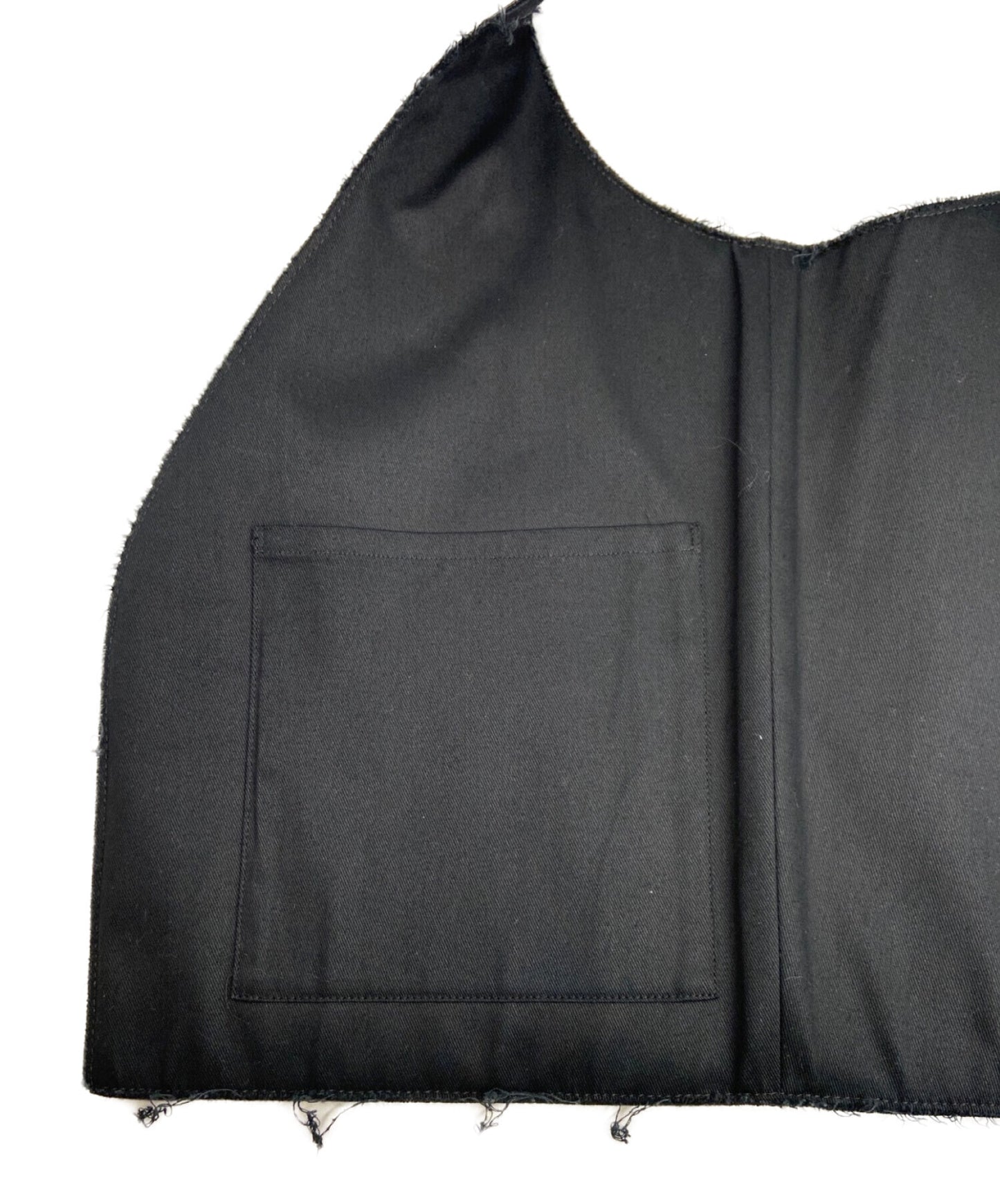 [Pre-owned] BLACK COMME des GARCONS leather vest 1D-V001