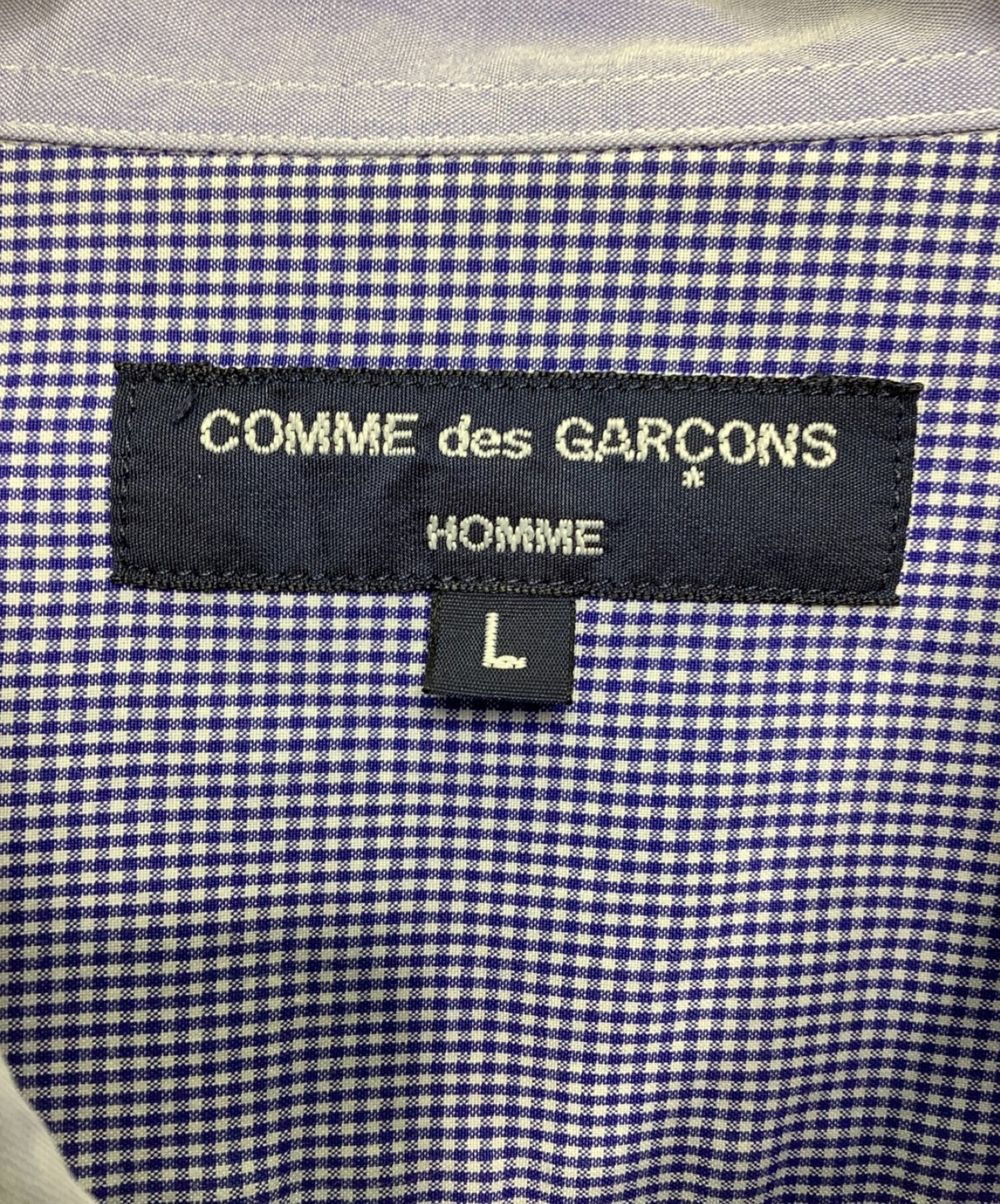 Comme des Garcons Homme棉布衬衫HC-B118