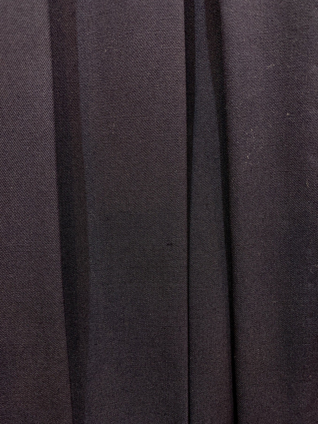 Robe de Chambre Comme Des Garcons Wool Gaber Long Pleated Skirt RS-10001m