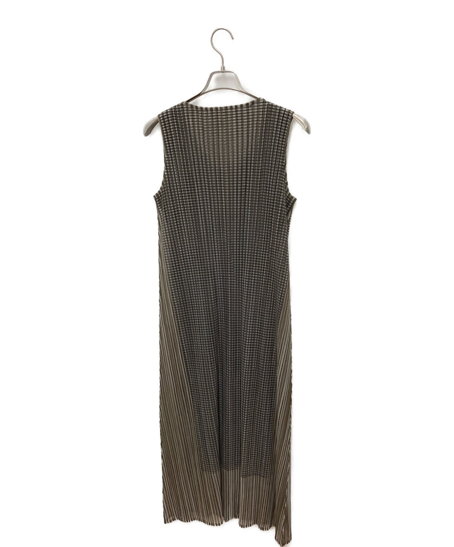 [Pre-owned] PLEATS PLEASE Sleeveless Pleated Dress PP14-JH166