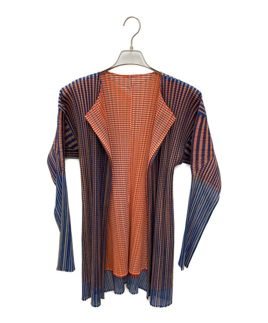 Pleats Pleated Cardigan pp14-JO163을 주름하십시오