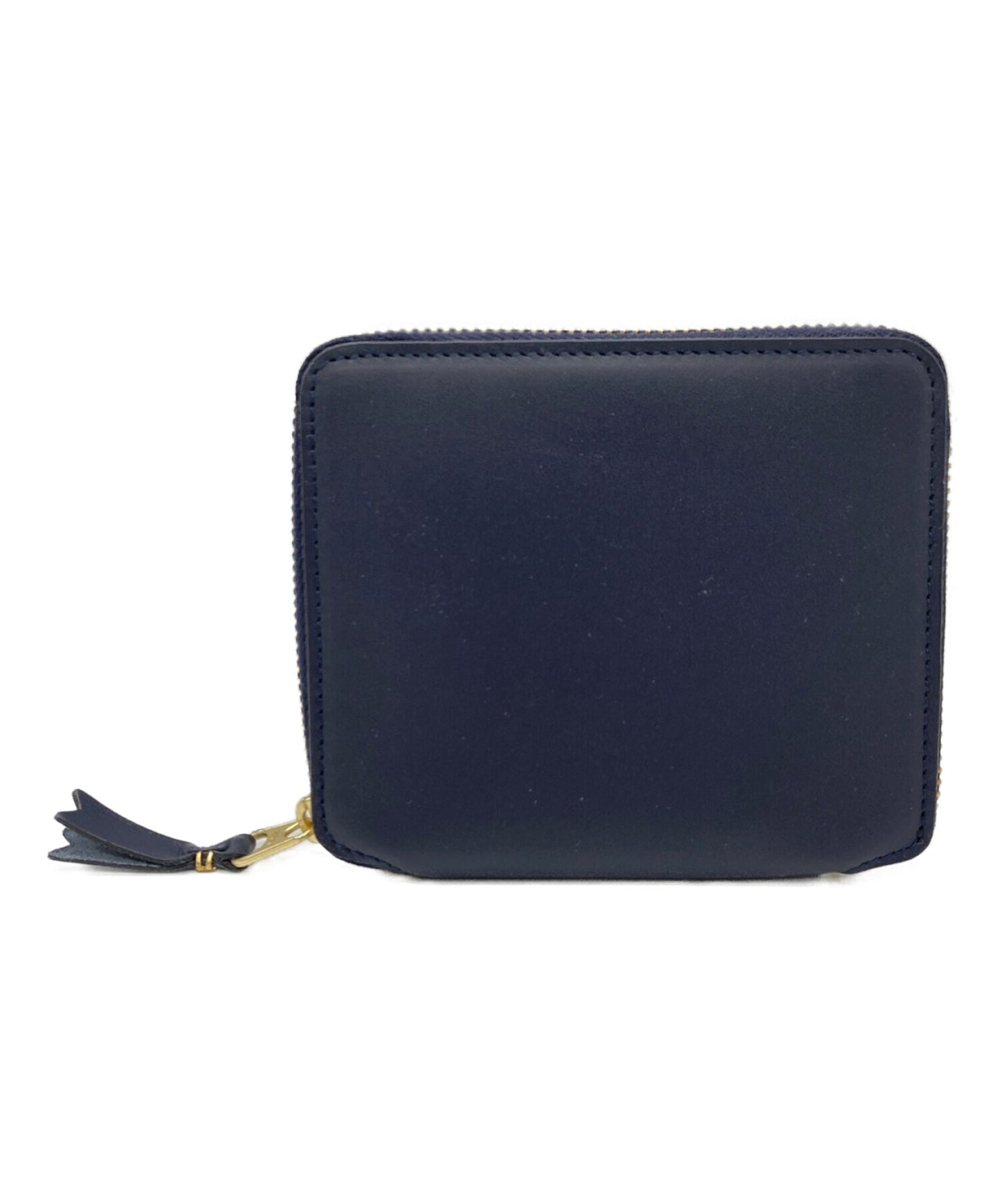 [Pre-owned] COMME des GARCONS Round Zip Bifold Wallet SA 2100