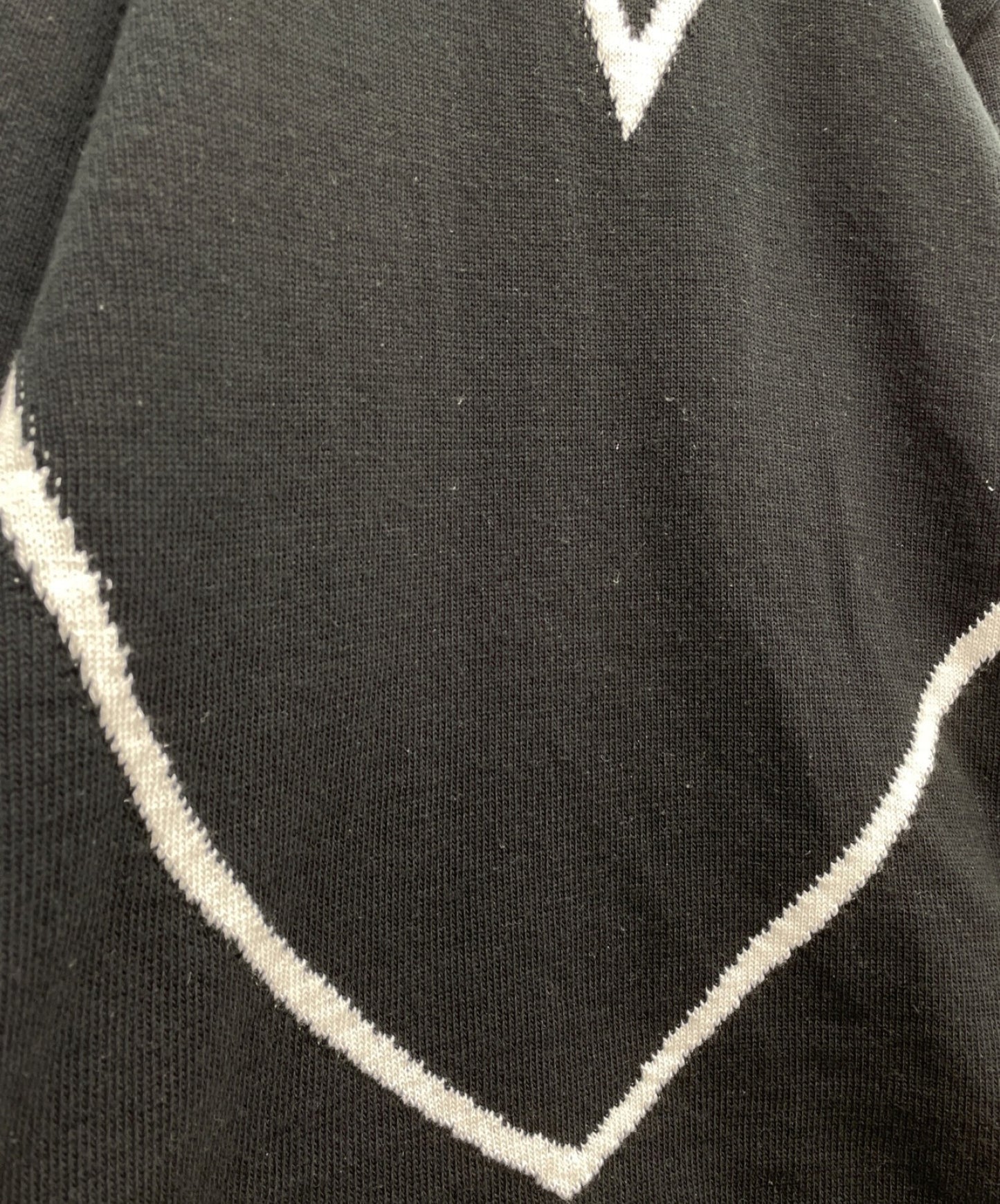 [Pre-owned] BLACK COMME des GARCONS heart-knit 1J-N001