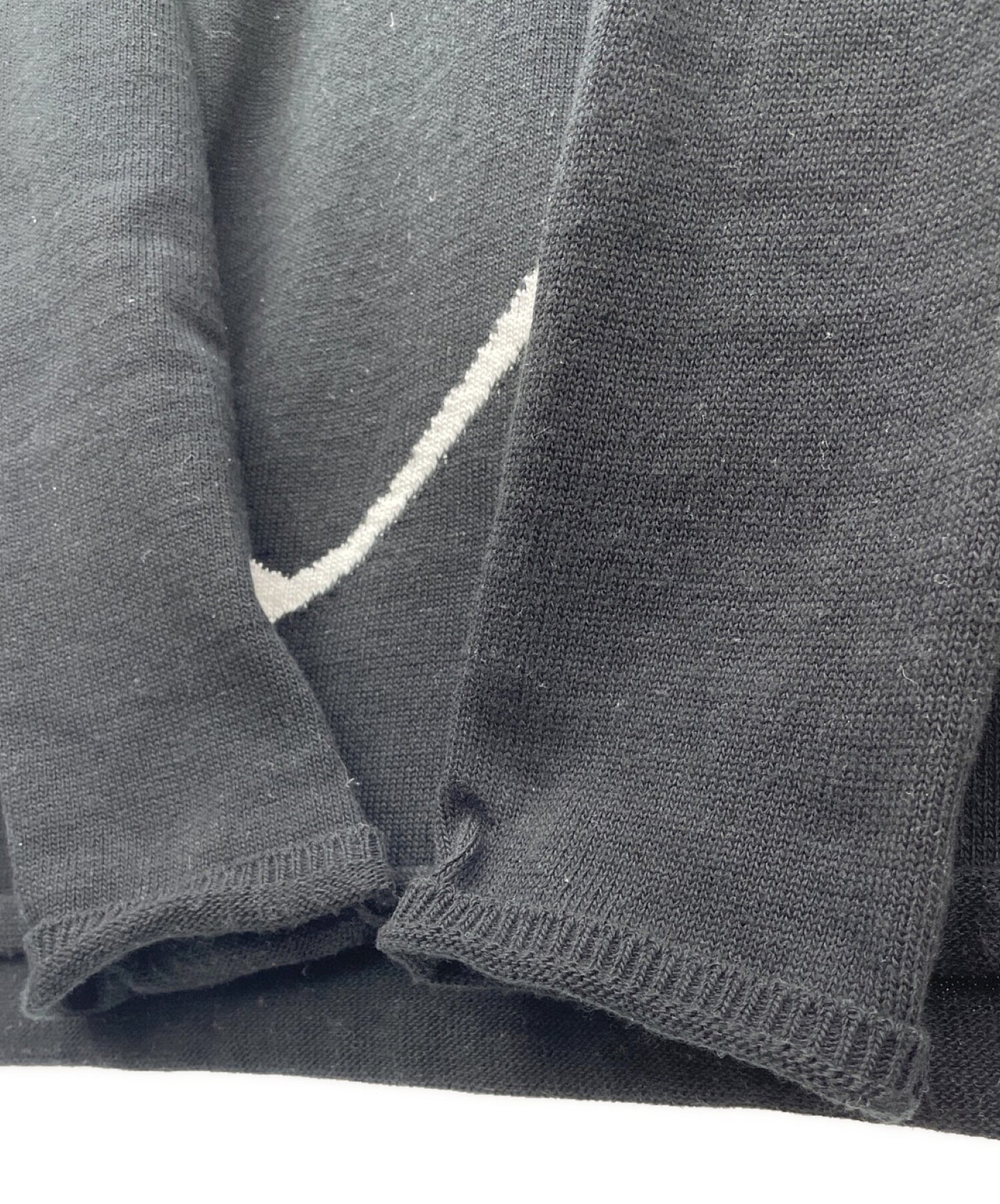 [Pre-owned] BLACK COMME des GARCONS heart-knit 1J-N001