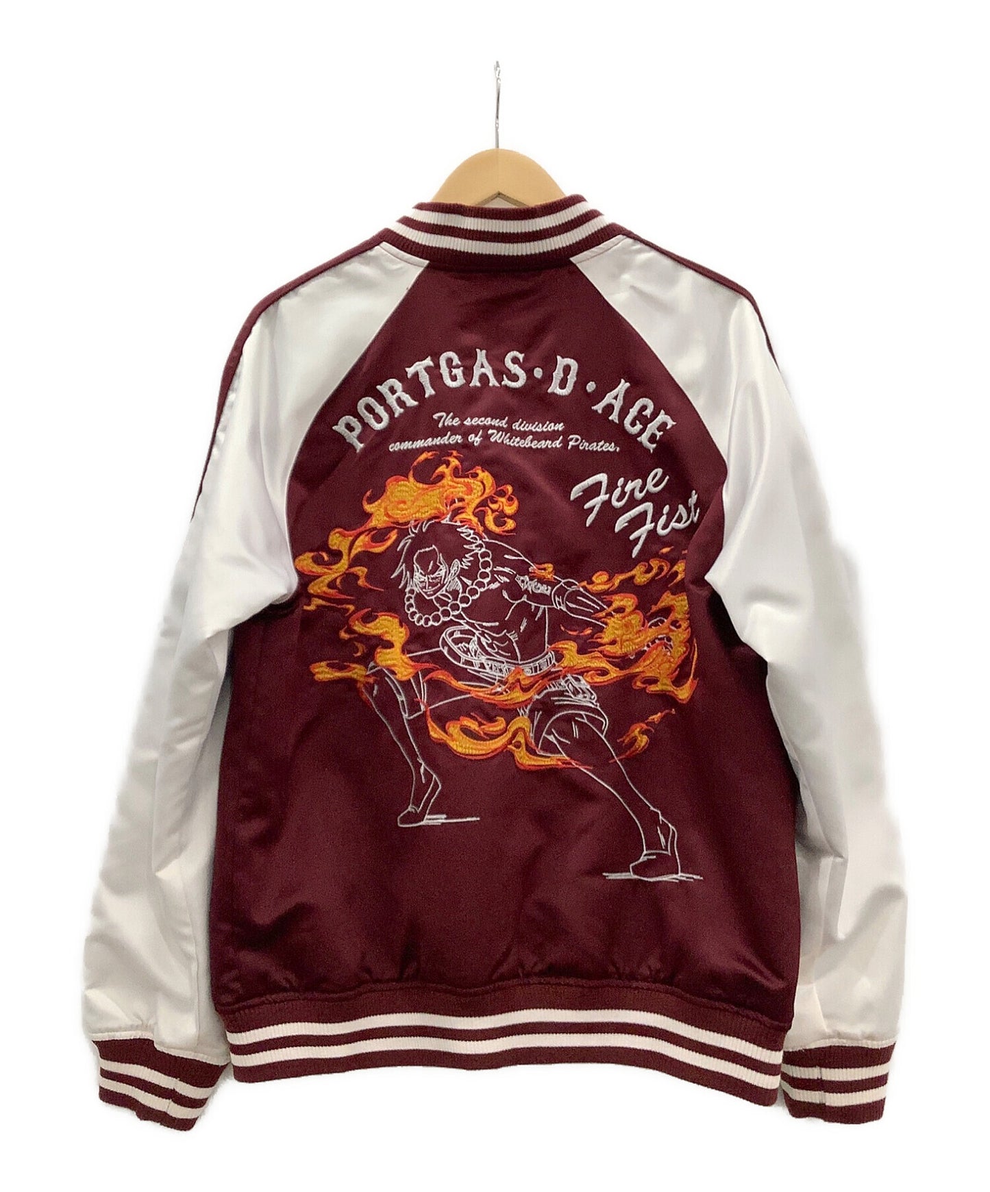 [Pre-owned] ONE PIECE ONE PIECE Souvenir Jacket Ace Embroidery
