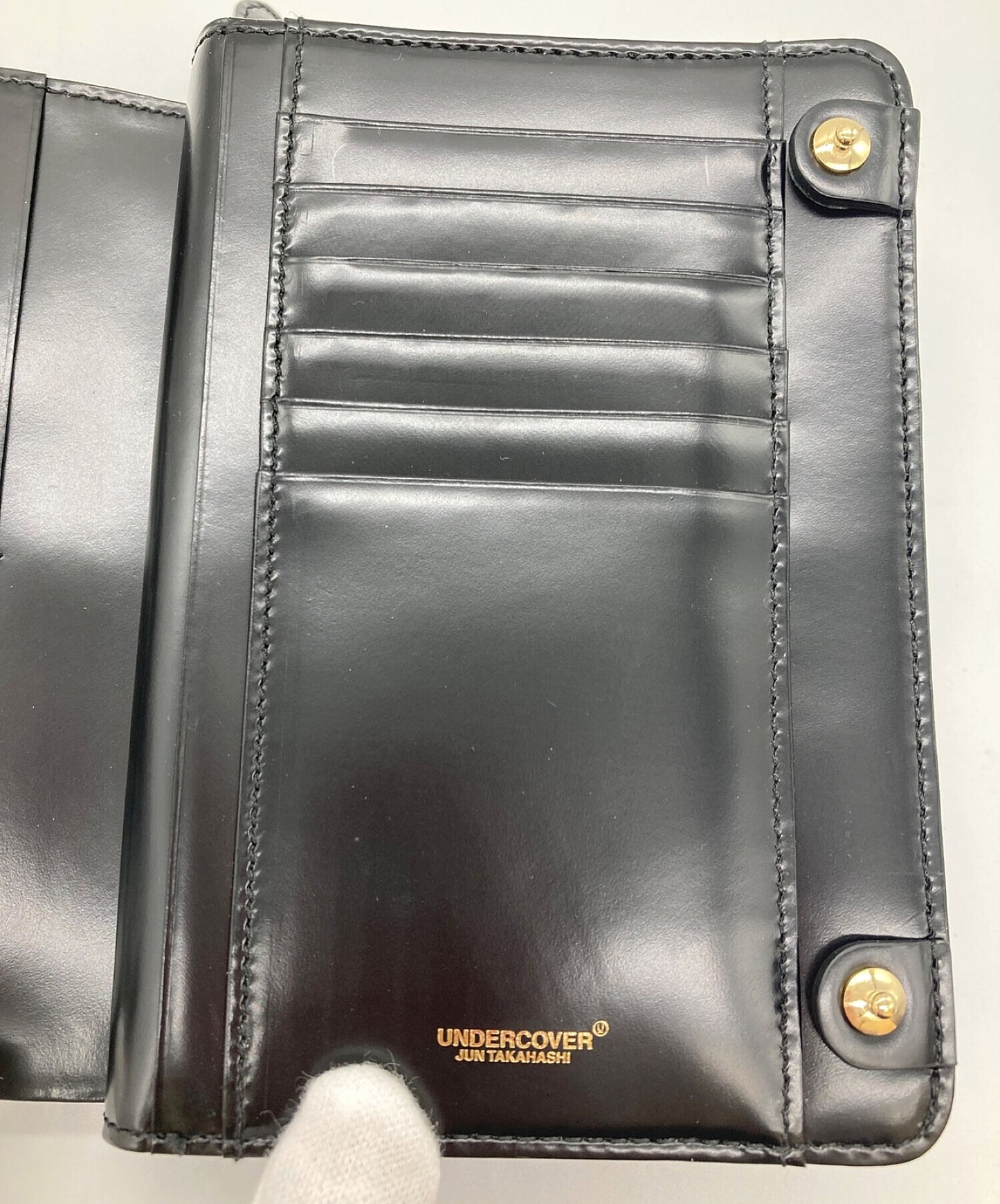 [Pre-owned] UNDERCOVER Printed trifold wallet UC1B1C01