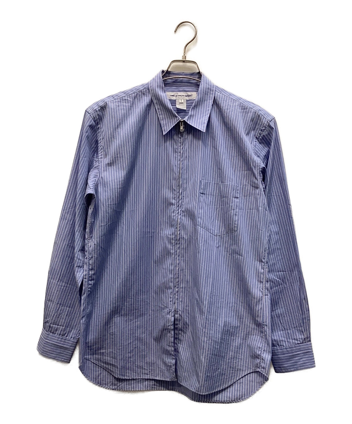 [Pre-owned] COMME des GARCONS zip-up shirt FG-B052