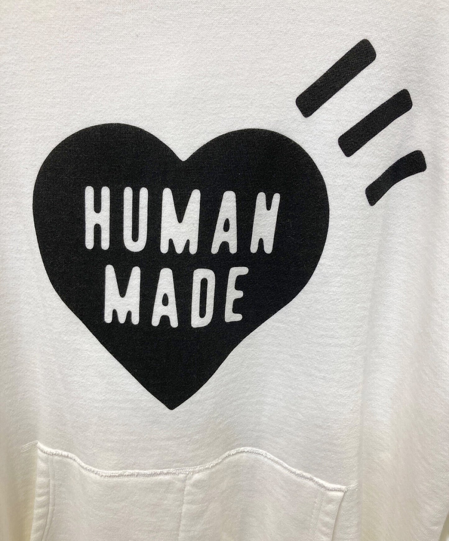 [Pre-owned] HUMAN MADE Logo Pullover Hoodie